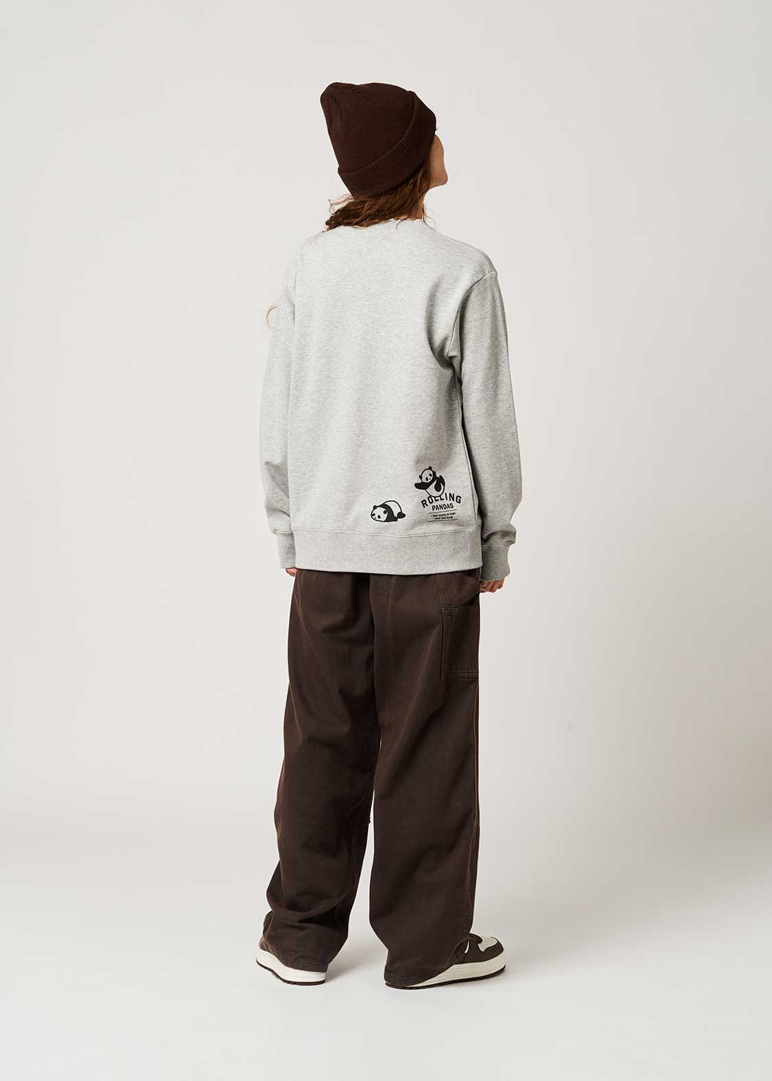 Rolling Pandas A | Fleece Sweatshirt - Image 10