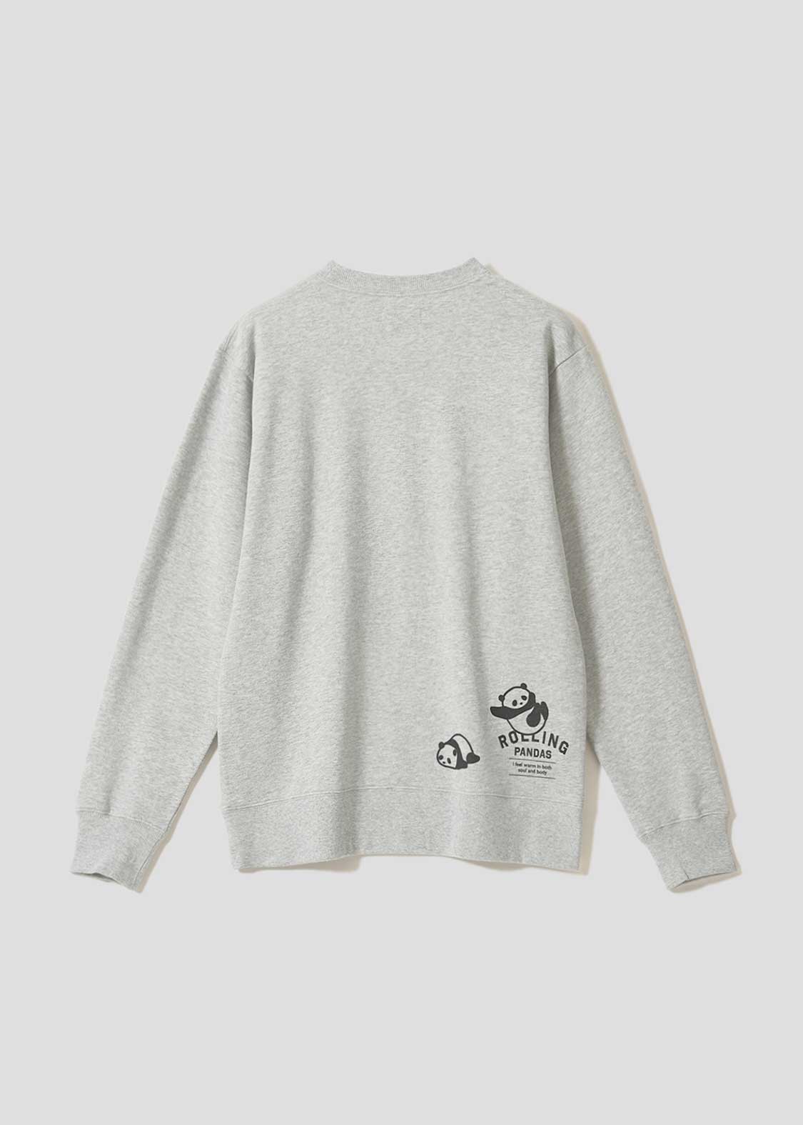 Rolling Pandas A | Fleece Sweatshirt - Image 2