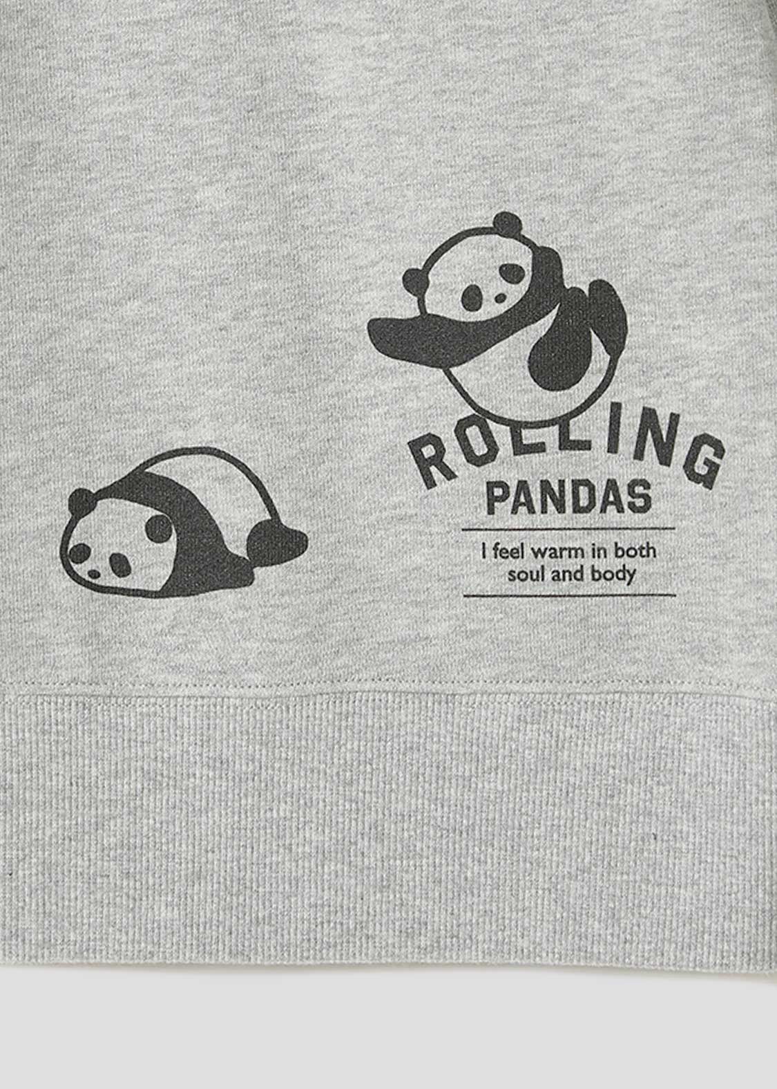 Rolling Pandas A | Fleece Sweatshirt - Image 5