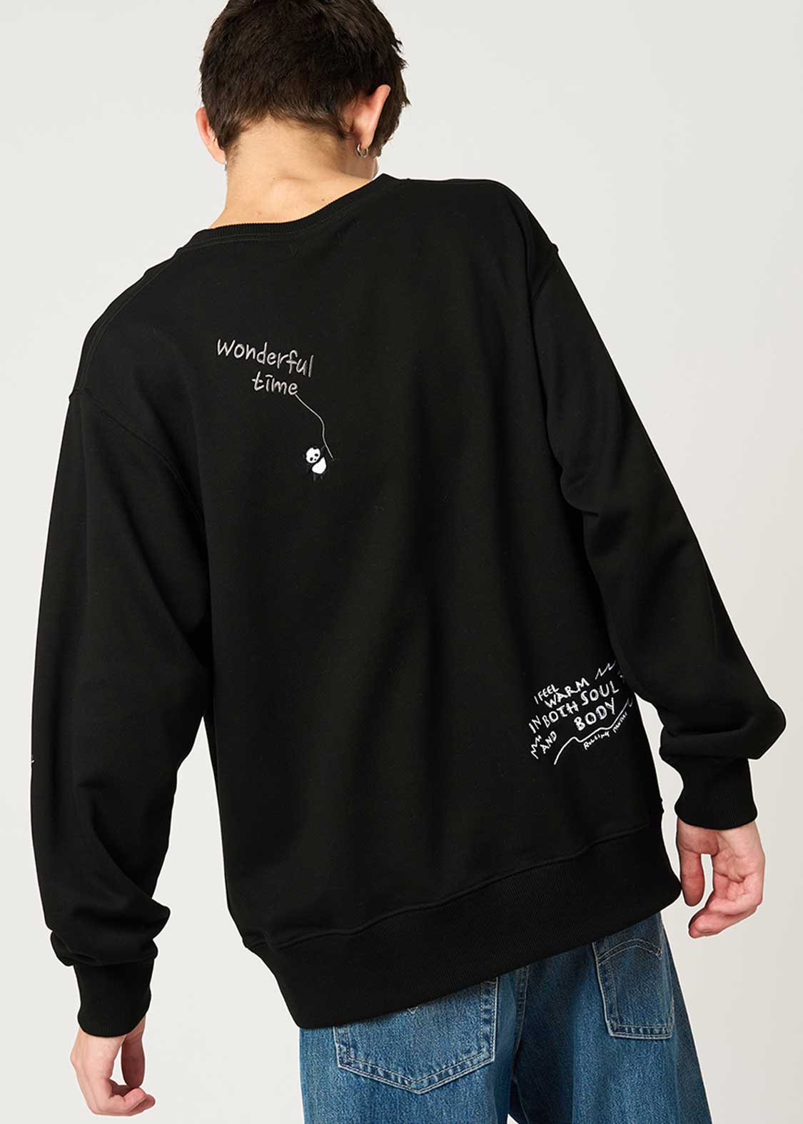Rolling Pandas C | Fleece Sweatshirt - Image 6