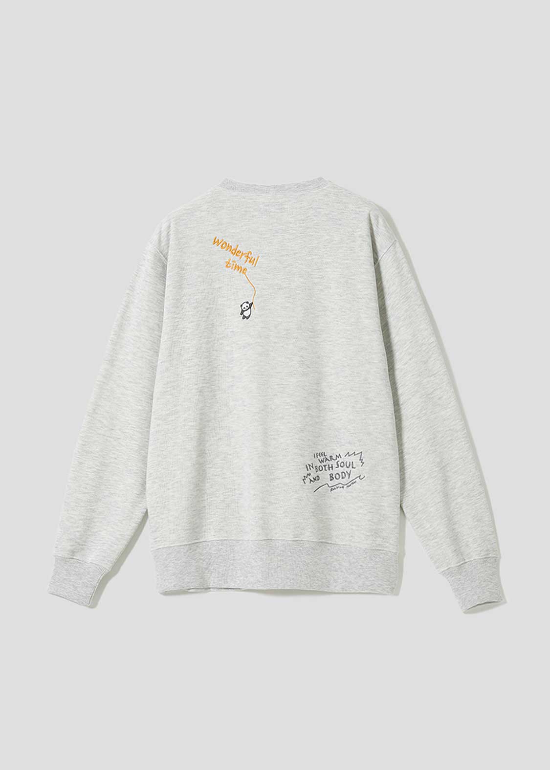 Rolling Pandas B | Fleece Sweatshirt - Image 2