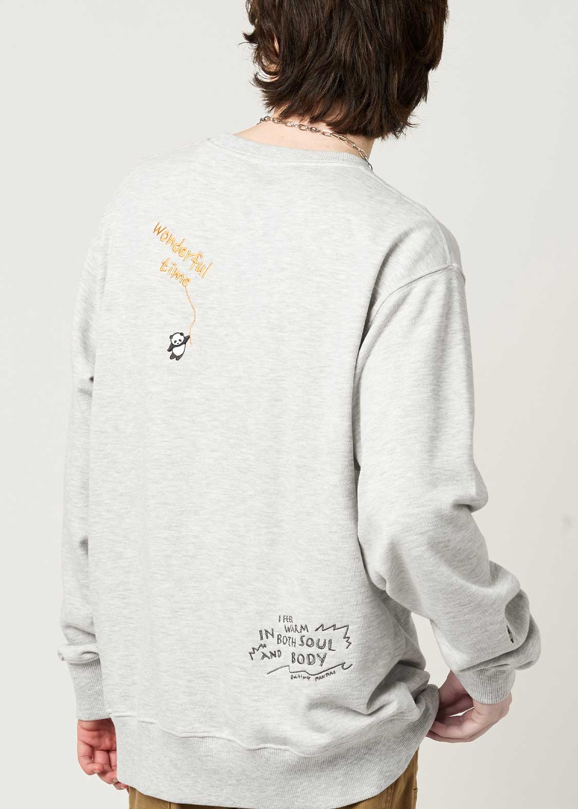 Rolling Pandas B | Fleece Sweatshirt - Image 6