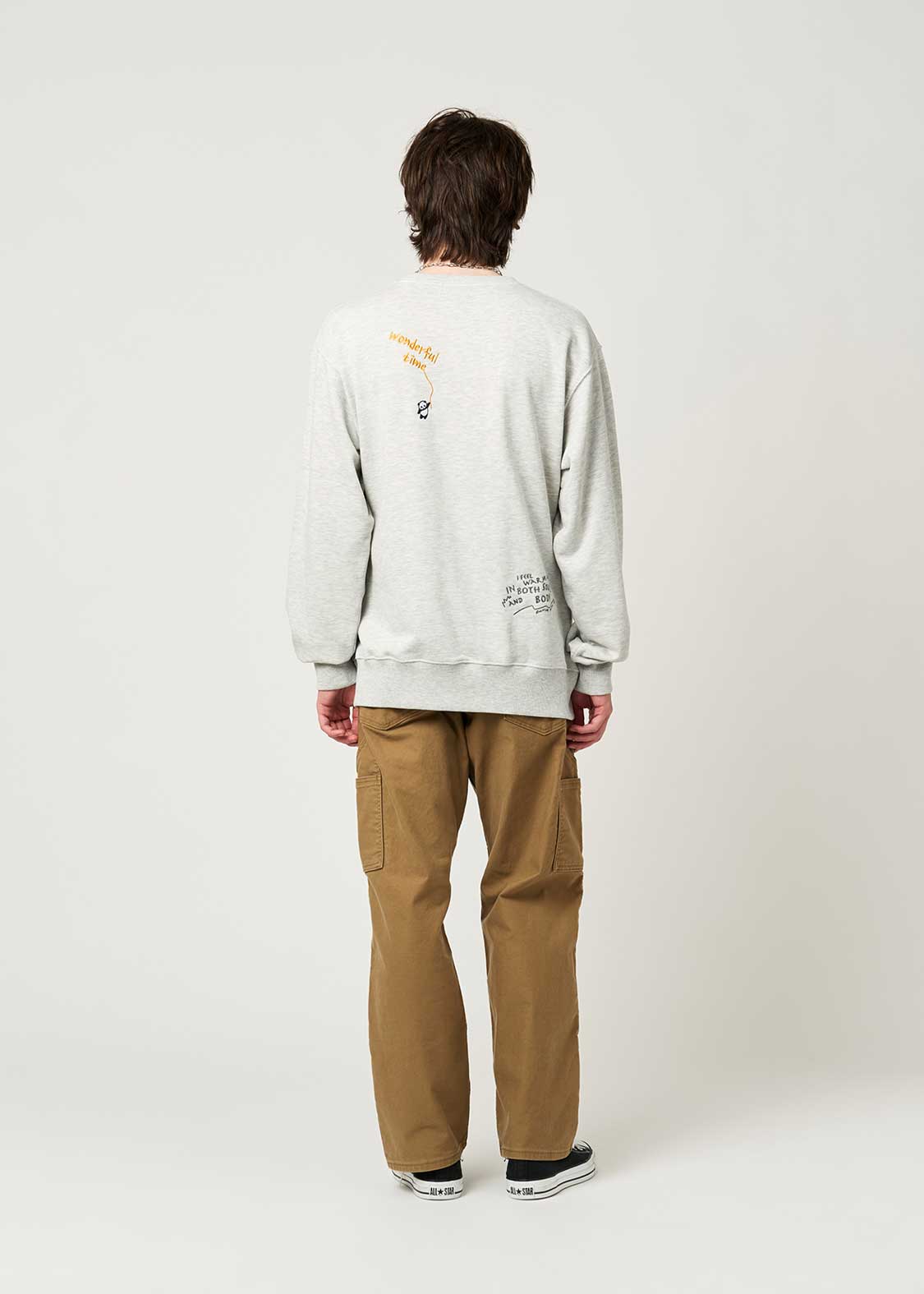 Rolling Pandas B | Fleece Sweatshirt - Image 8