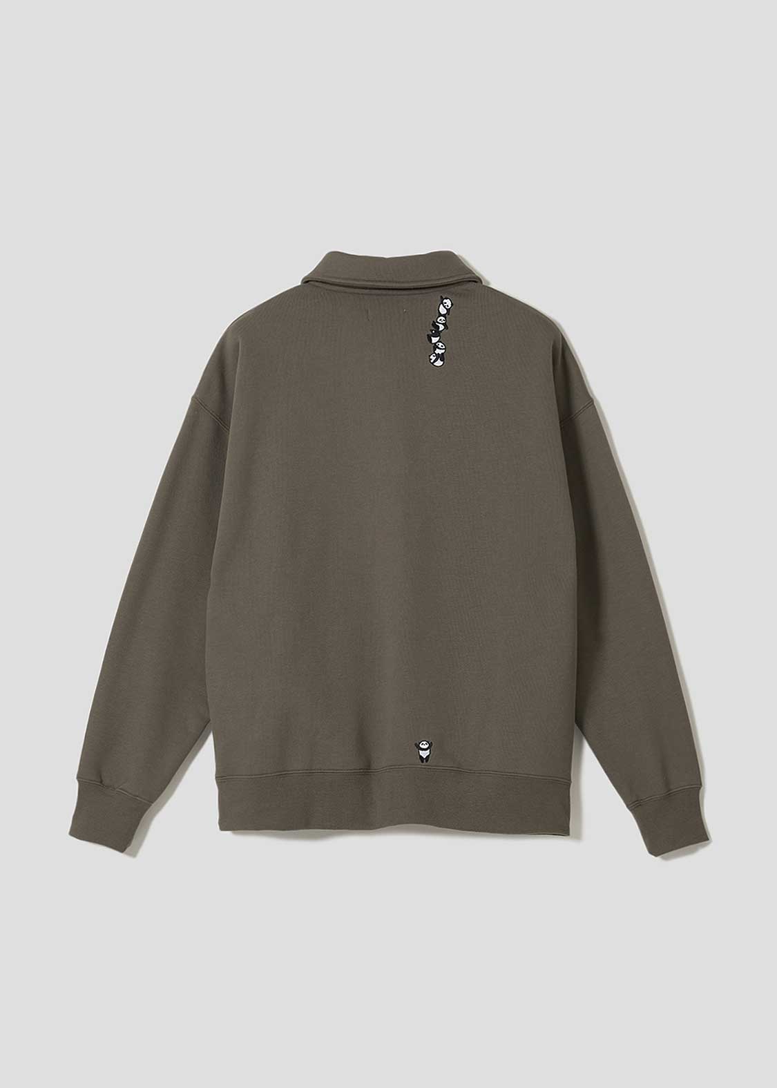 Rolling Pandas Kate | Fluffy Fleece Collared Sweatshirt - Image 2