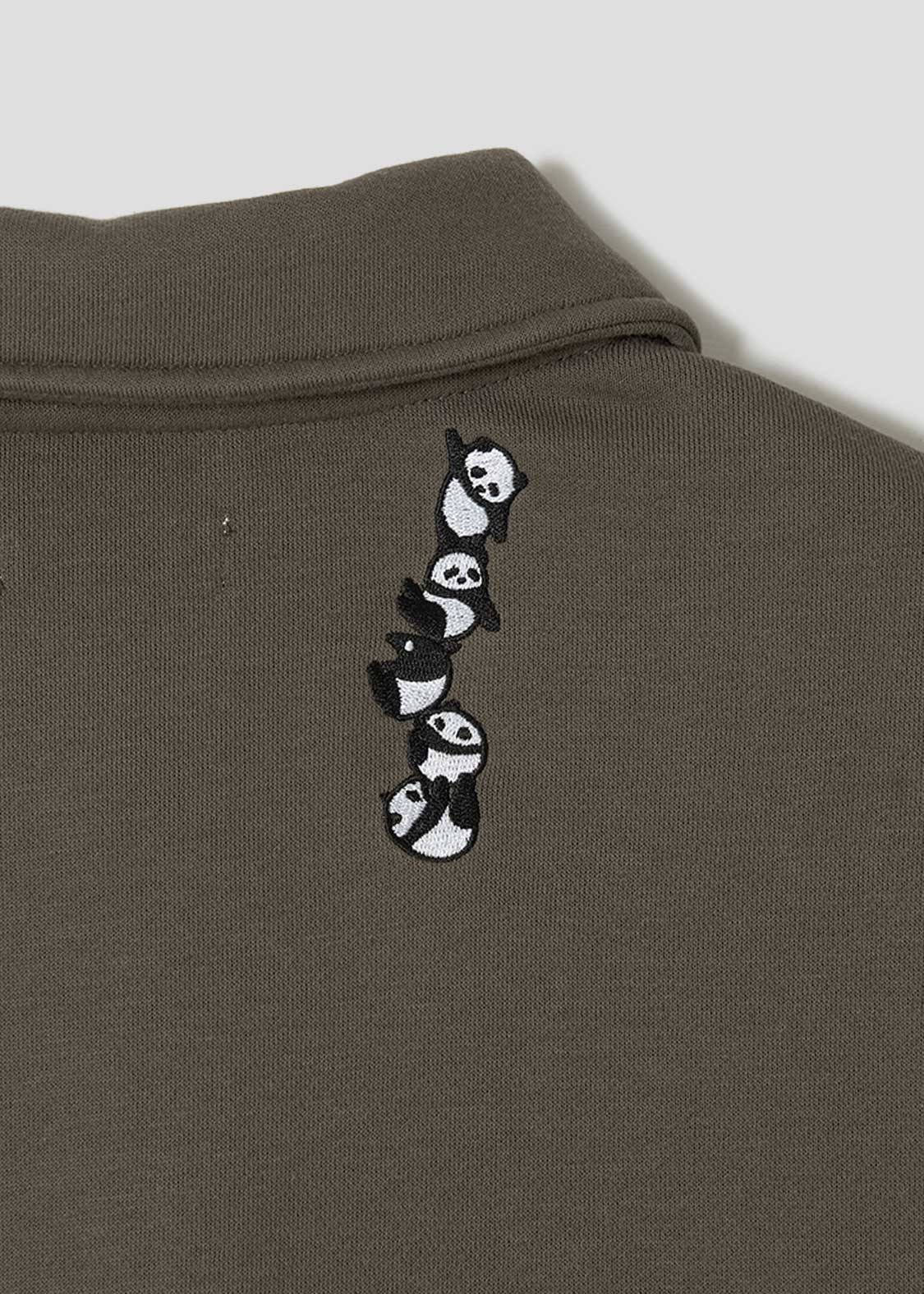 Rolling Pandas Kate | Fluffy Fleece Collared Sweatshirt - Image 4