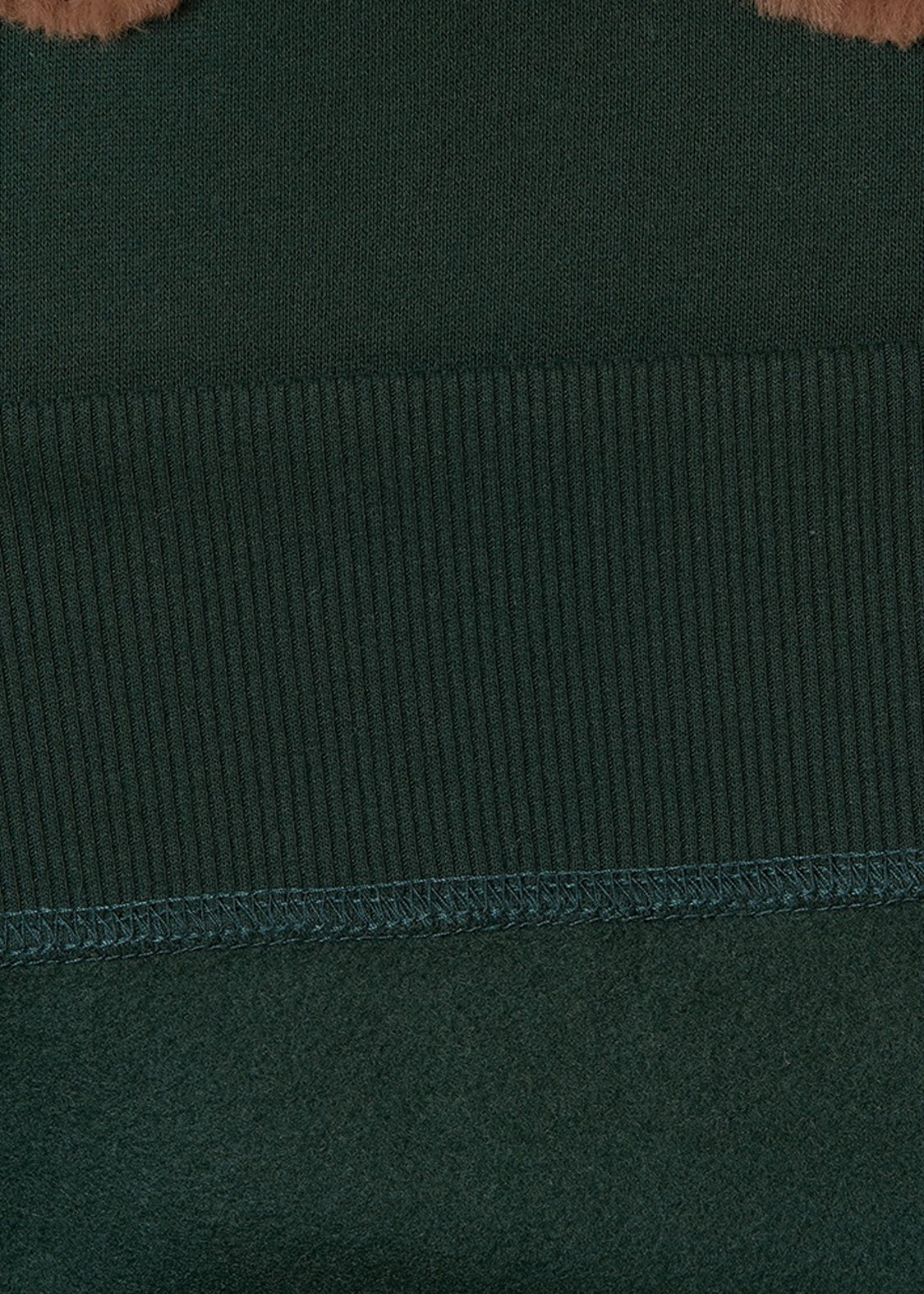 Fluffy Beautiful Shadow A | Fleece-Lined Sweatshirt - Image 5