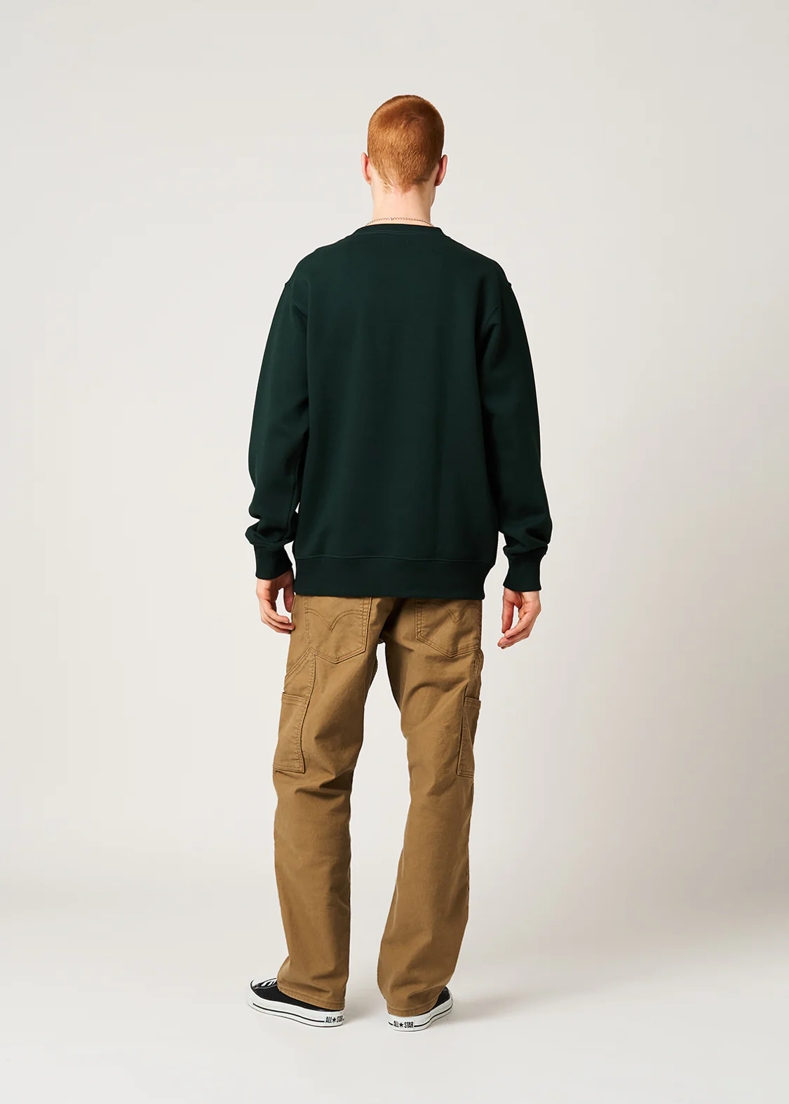 Fluffy Beautiful Shadow A | Fleece-Lined Sweatshirt - Image 8