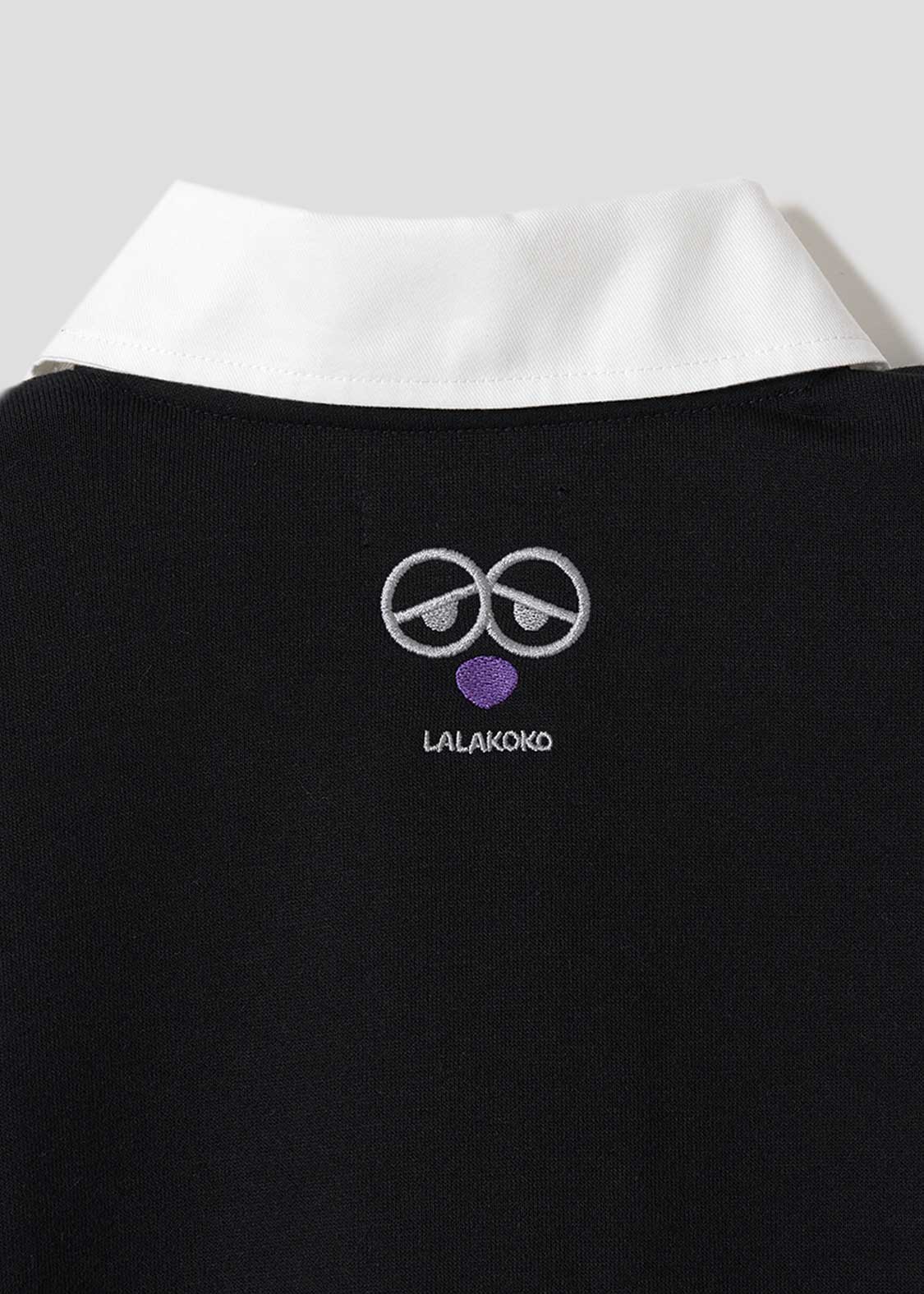 Lalakoko DRK | Fleece-Lined Collared Sweatshirt - Image 4
