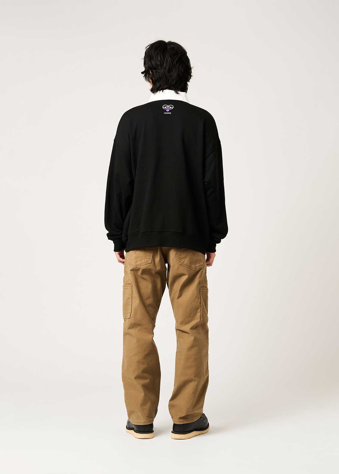 Lalakoko DRK | Fleece-Lined Collared Sweatshirt - Image 8