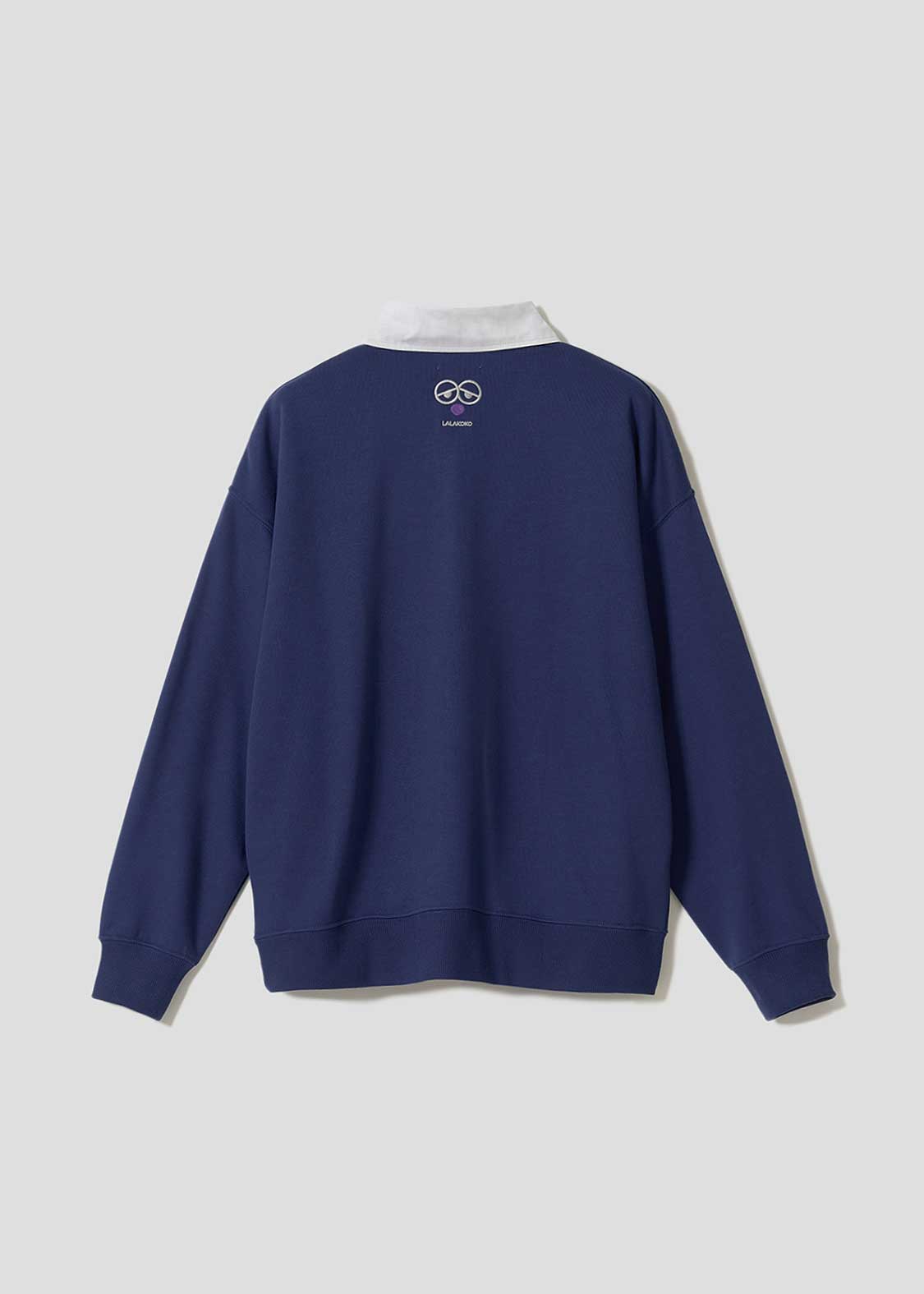 Lalakoko | Fleece-Lined Collared Sweatshirt - Image 2