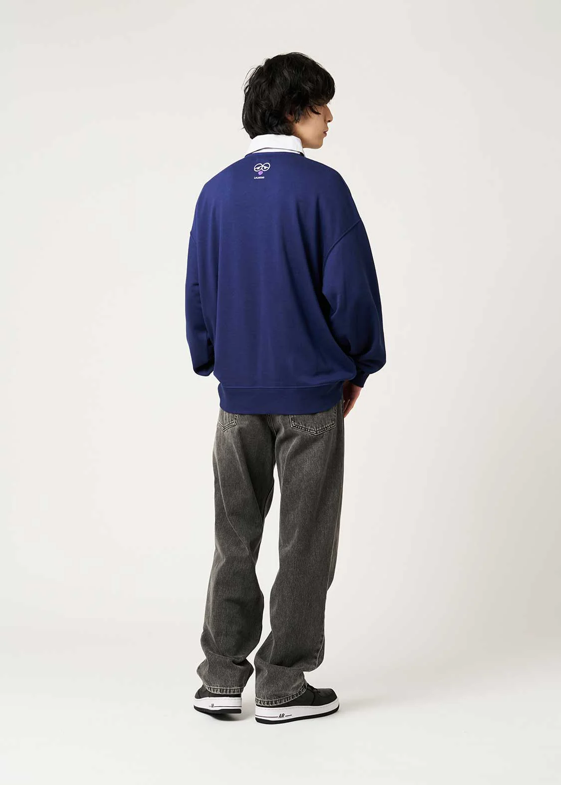 Lalakoko | Fleece-Lined Collared Sweatshirt - Image 8