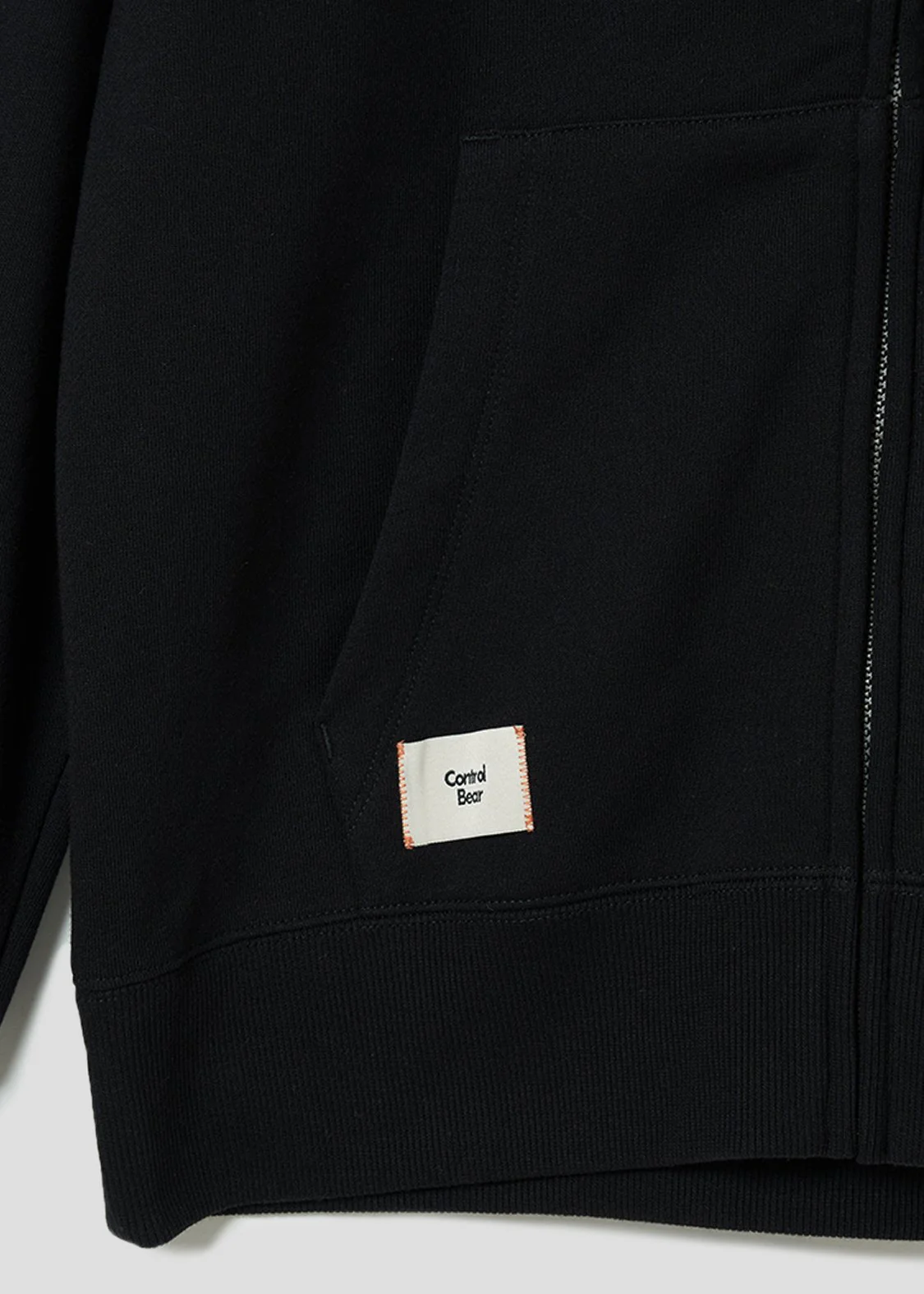 Control Bear | Fleece Back Face Zip Hoodie - Image 5