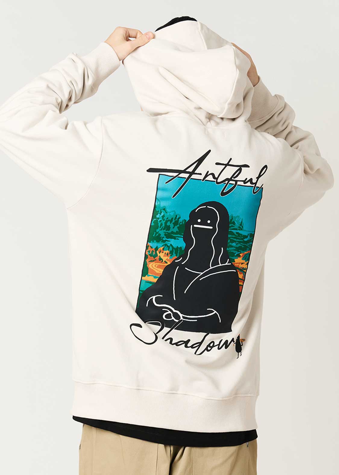 Artful Shadow | Fleece Zip Hoodie - Image 7