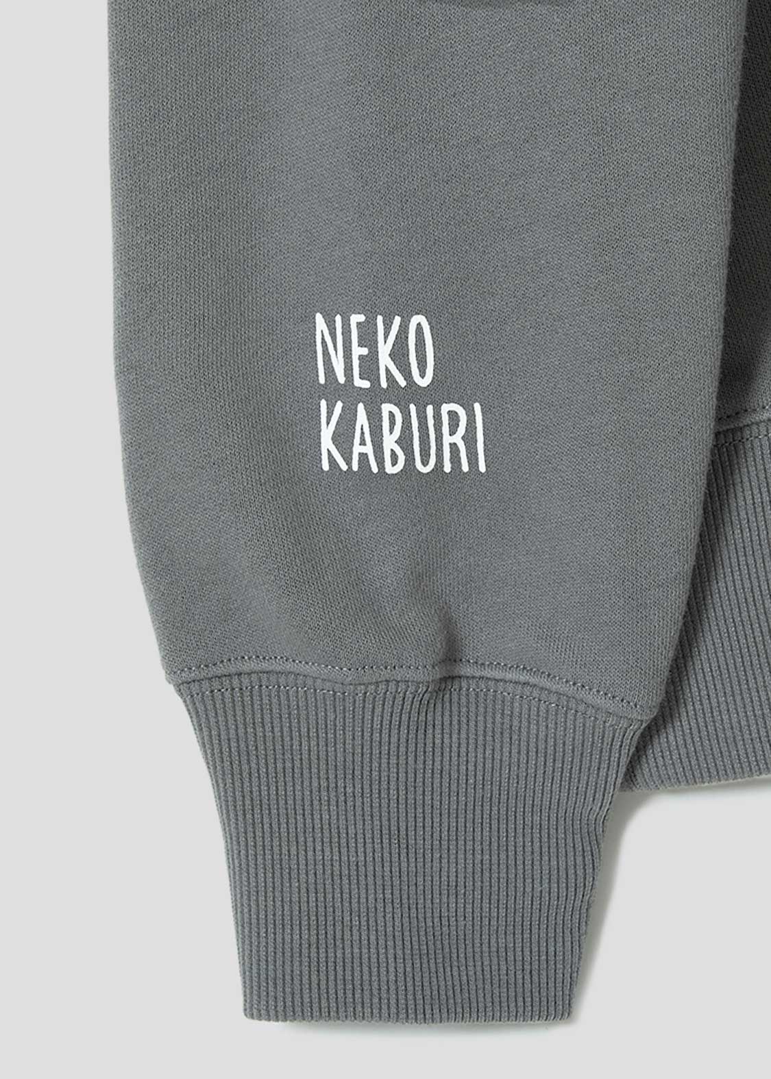 Neko Kaburi Beautiful Shadow B | Fleece Back Face Zip Hoodie - Image 5