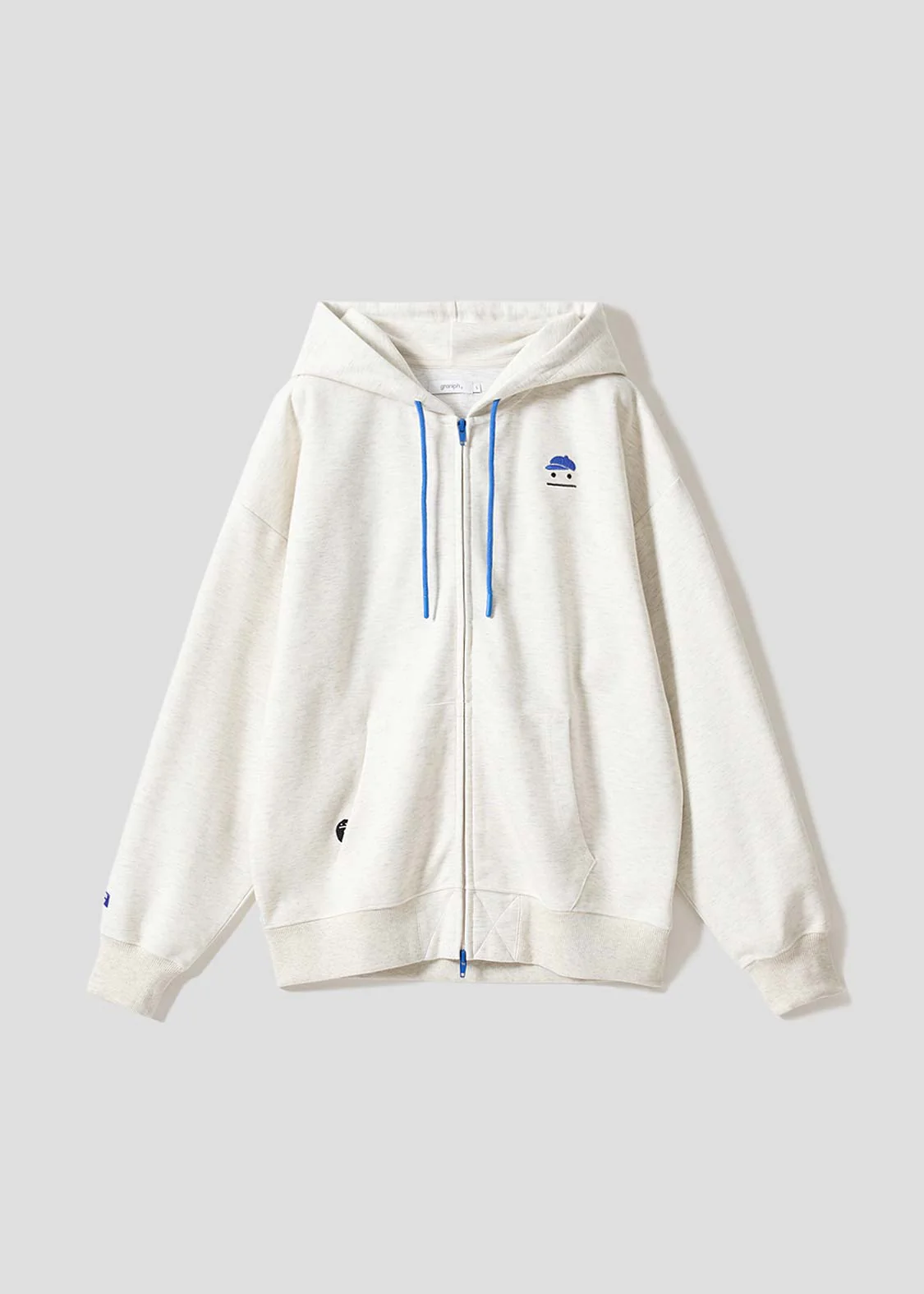 Beautiful Shadow Bakery | Cardboard Big Zip Hoodie - Image 2