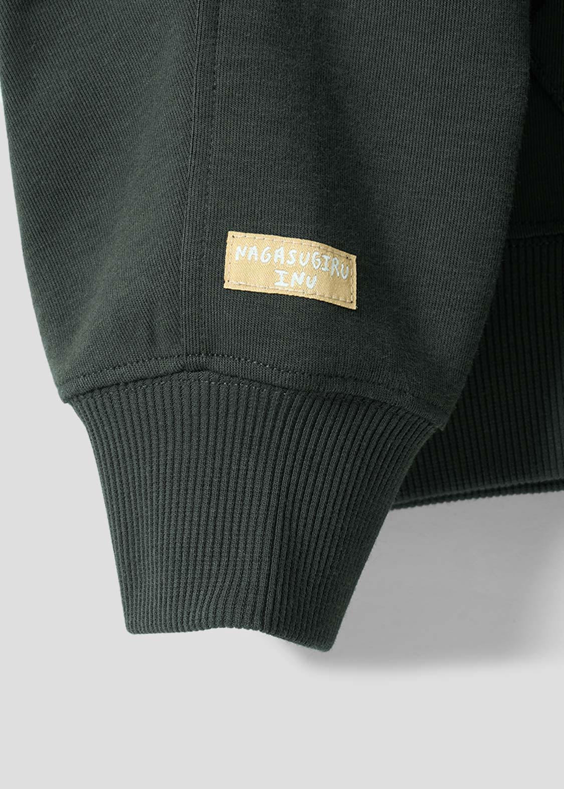 Nagasugiru Inu New York Time | Cardboard Big Zip Hoodie - Image 4