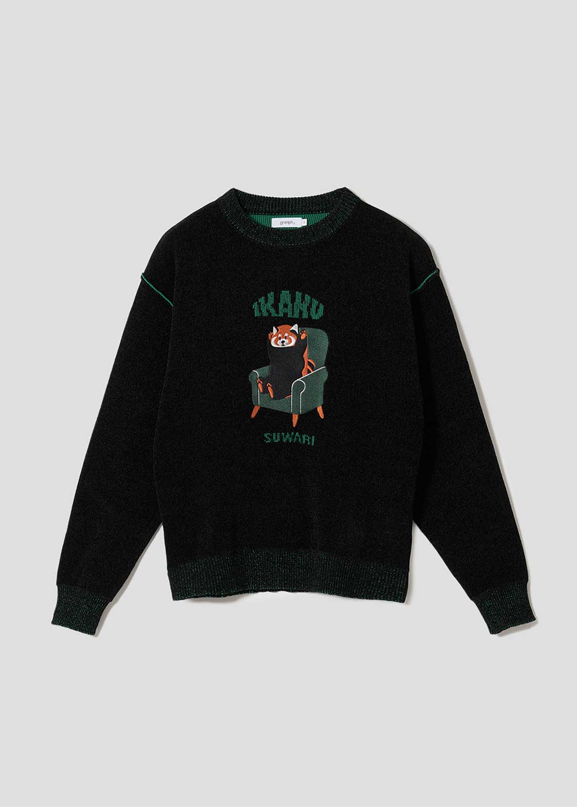 Ikaku Suwari | Mole Crew Neck Knit
