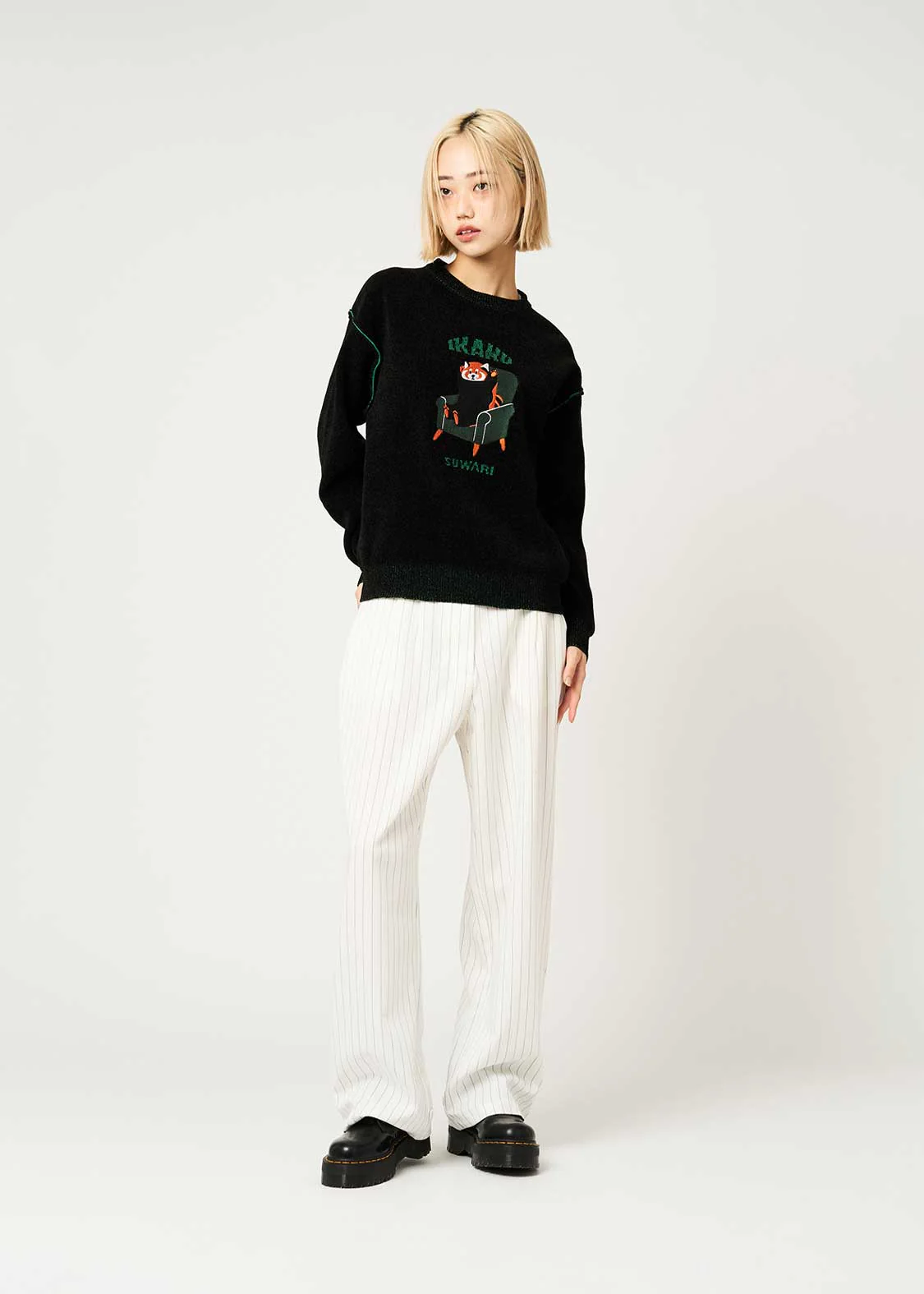 Ikaku Suwari | Mole Crew Neck Knit - Image 10