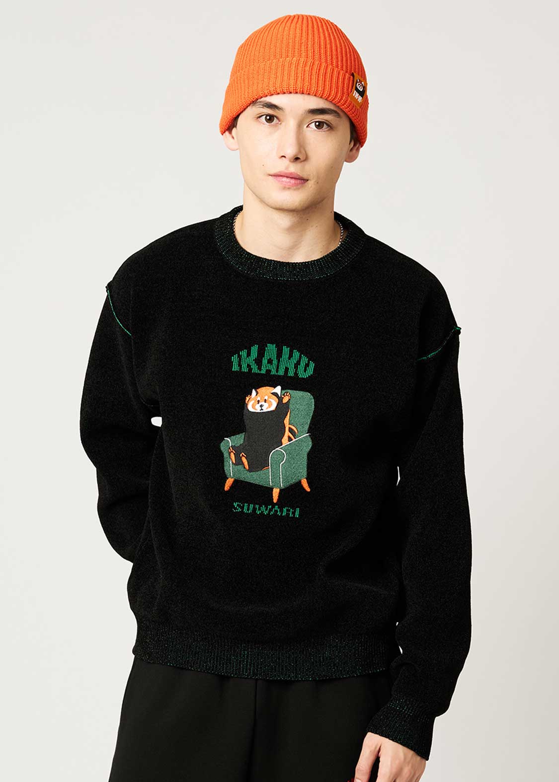 Ikaku Suwari | Mole Crew Neck Knit - Image 7