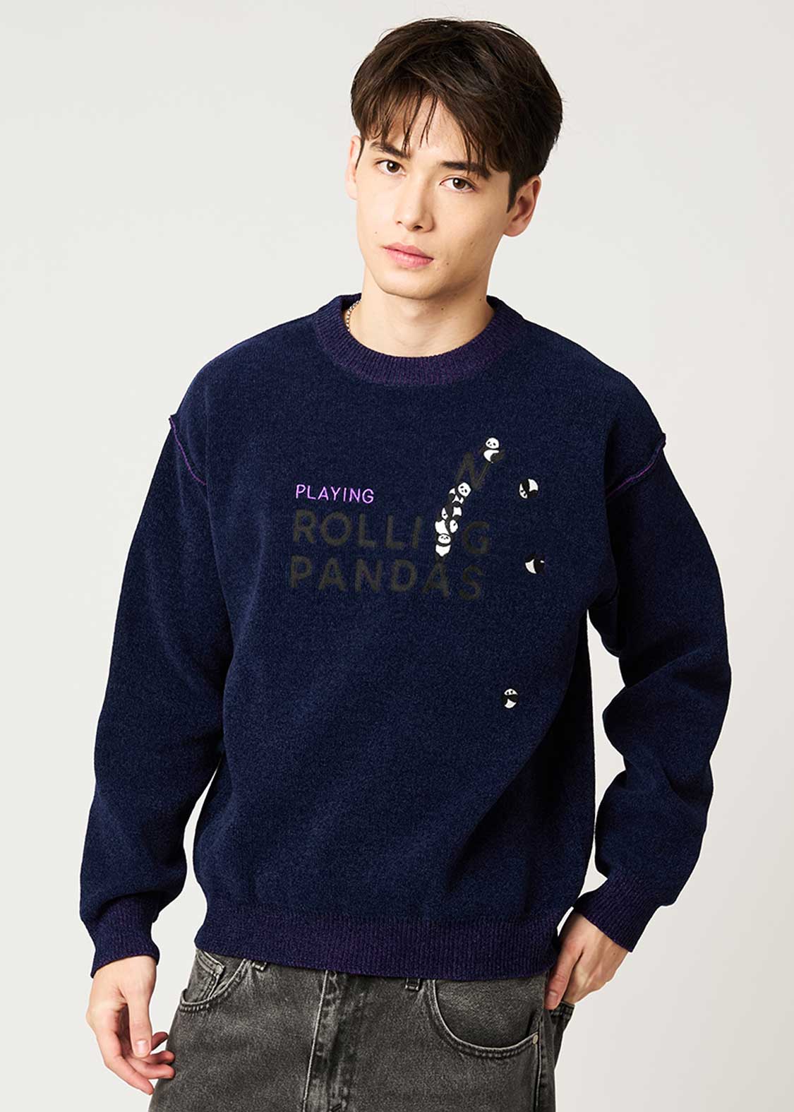Rolling Pandas | Mall Crew Neck Knit - Image 7
