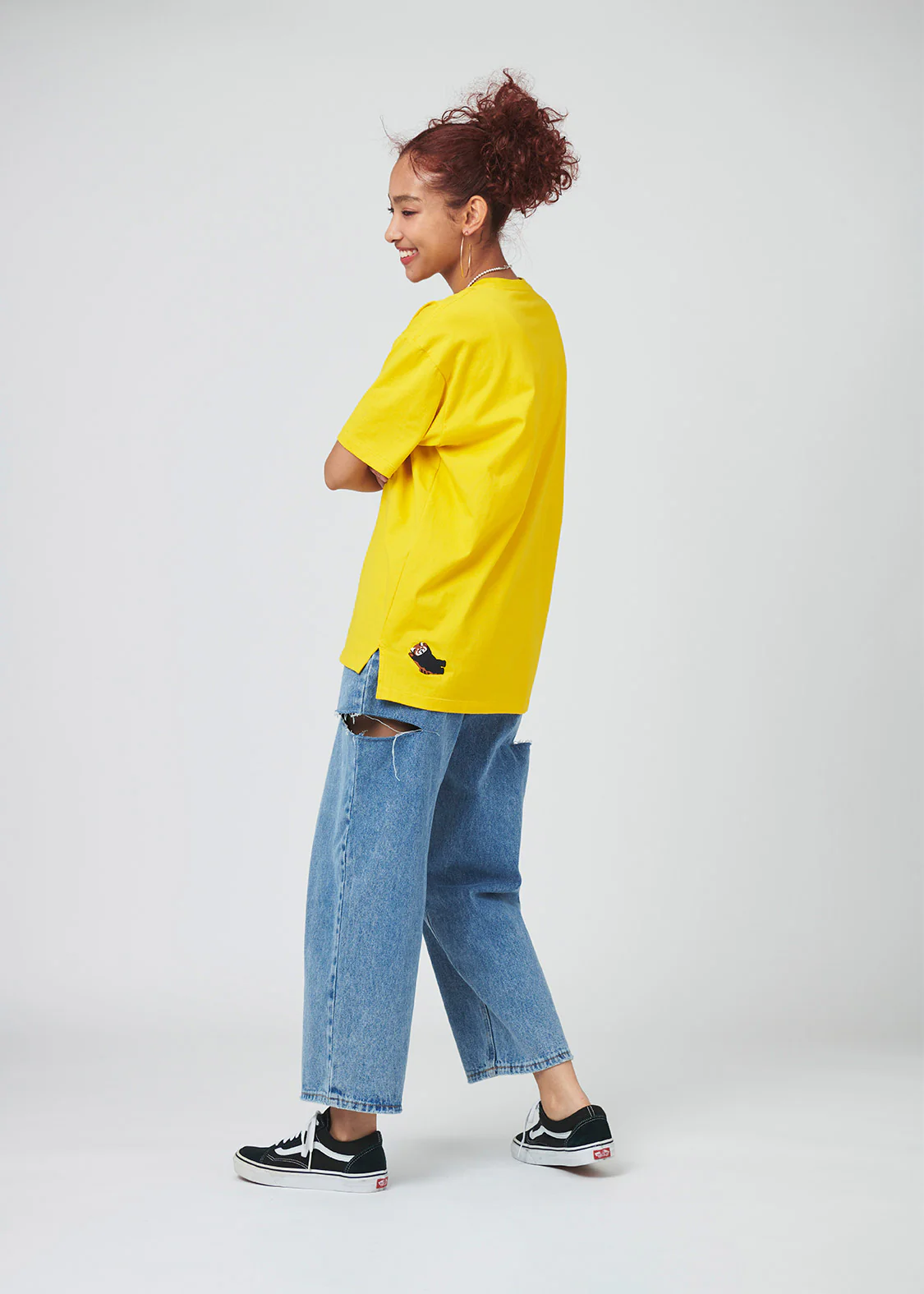 Loose Fit Short Sleeve Tee (Threat Red Panda) - Image 2