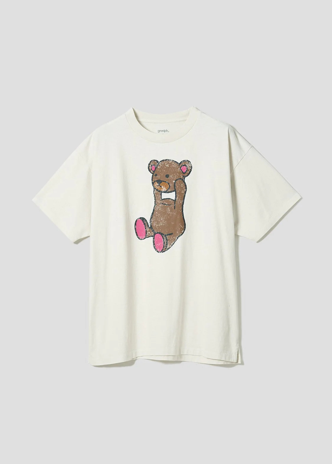 Control Bear | Snow Wash Oversized T-Shirt