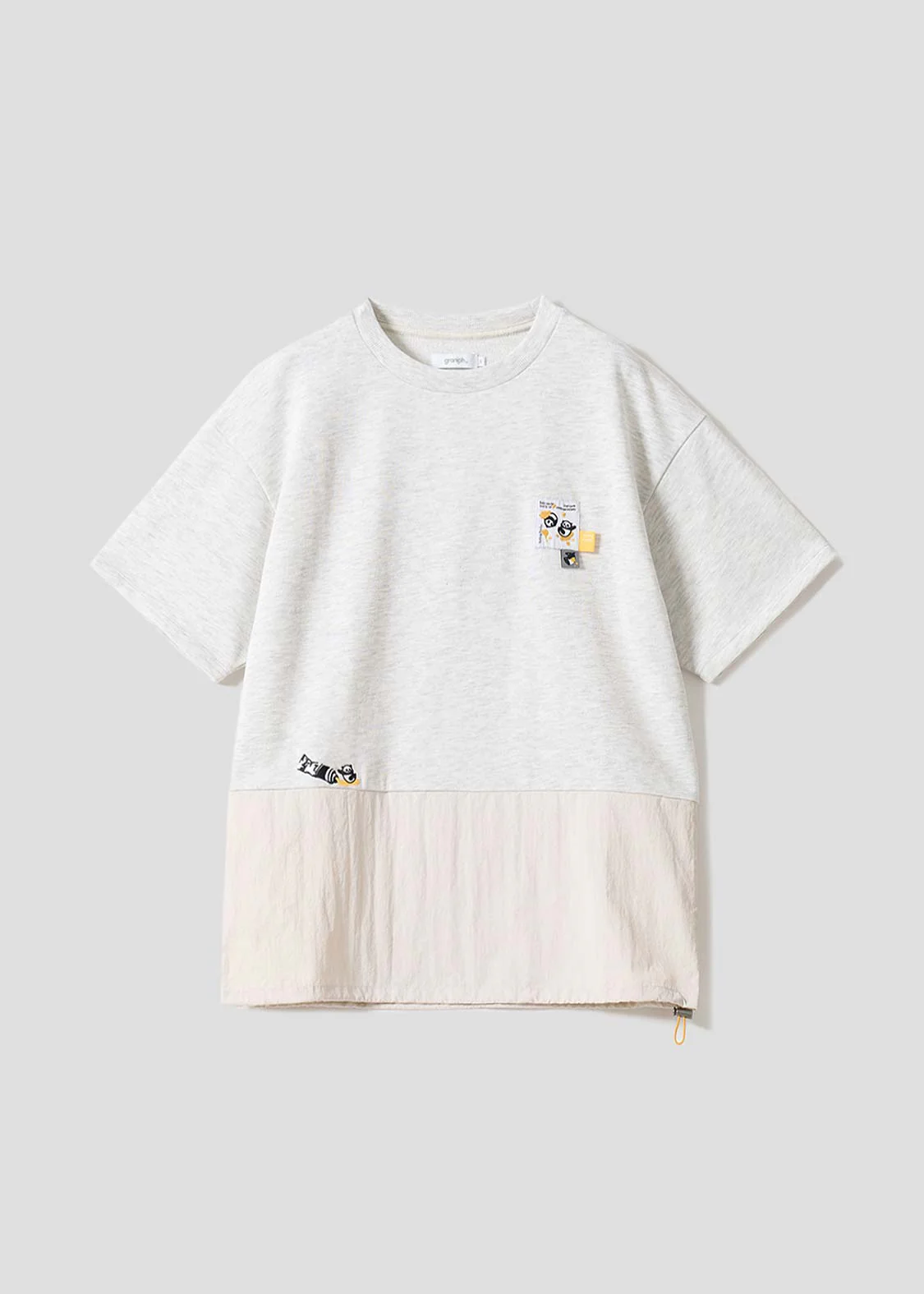 Rolling Pandas Painting | Oversized T-Shirt