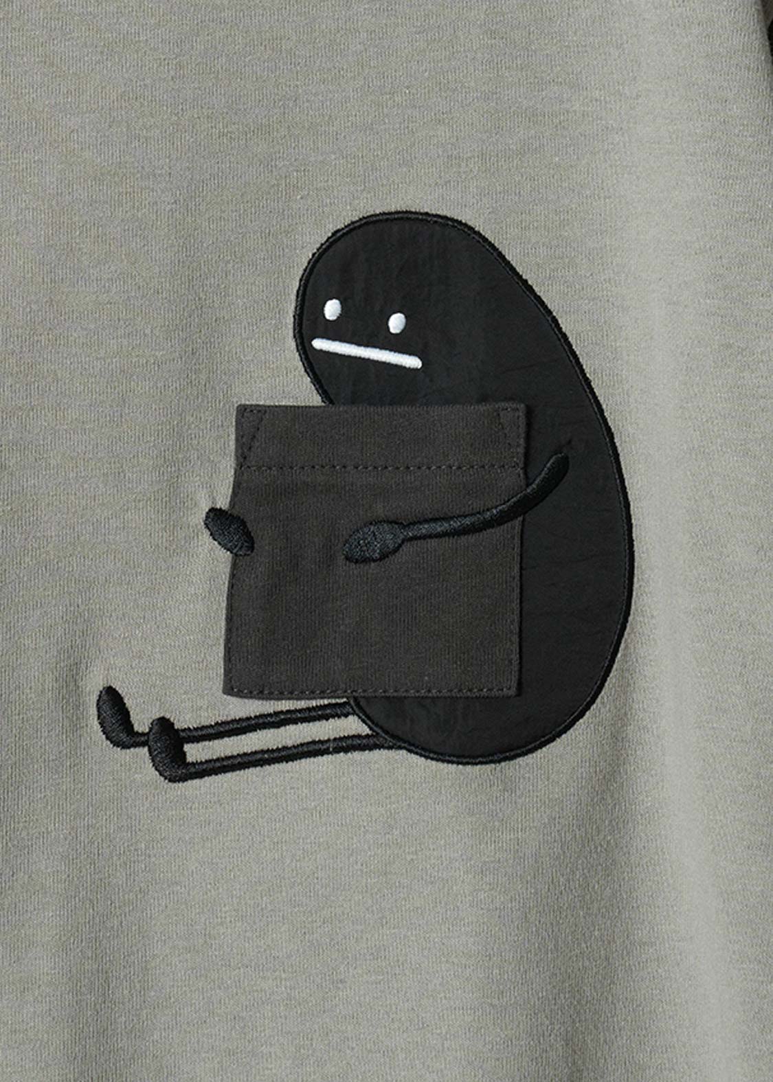 Beautiful Shadow | Hug Pocket Big T-Shirt - Image 3