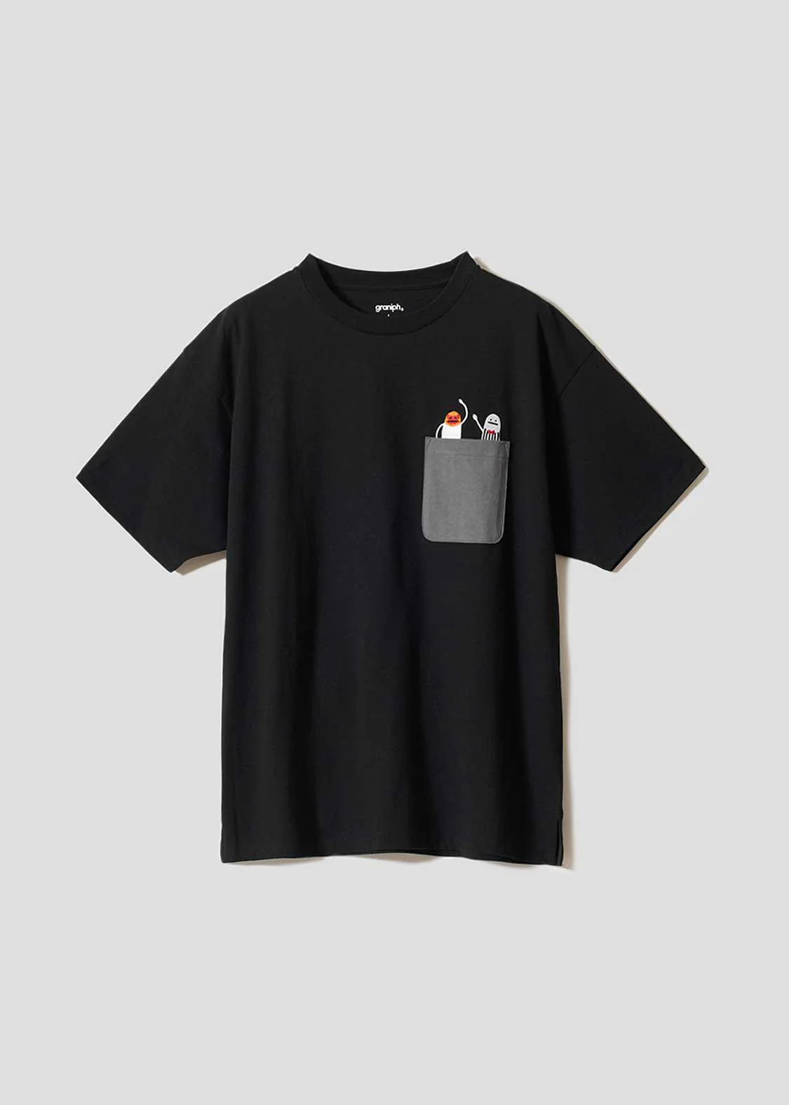 Beautiful Shadow Lucha | Big Pocket T-Shirt