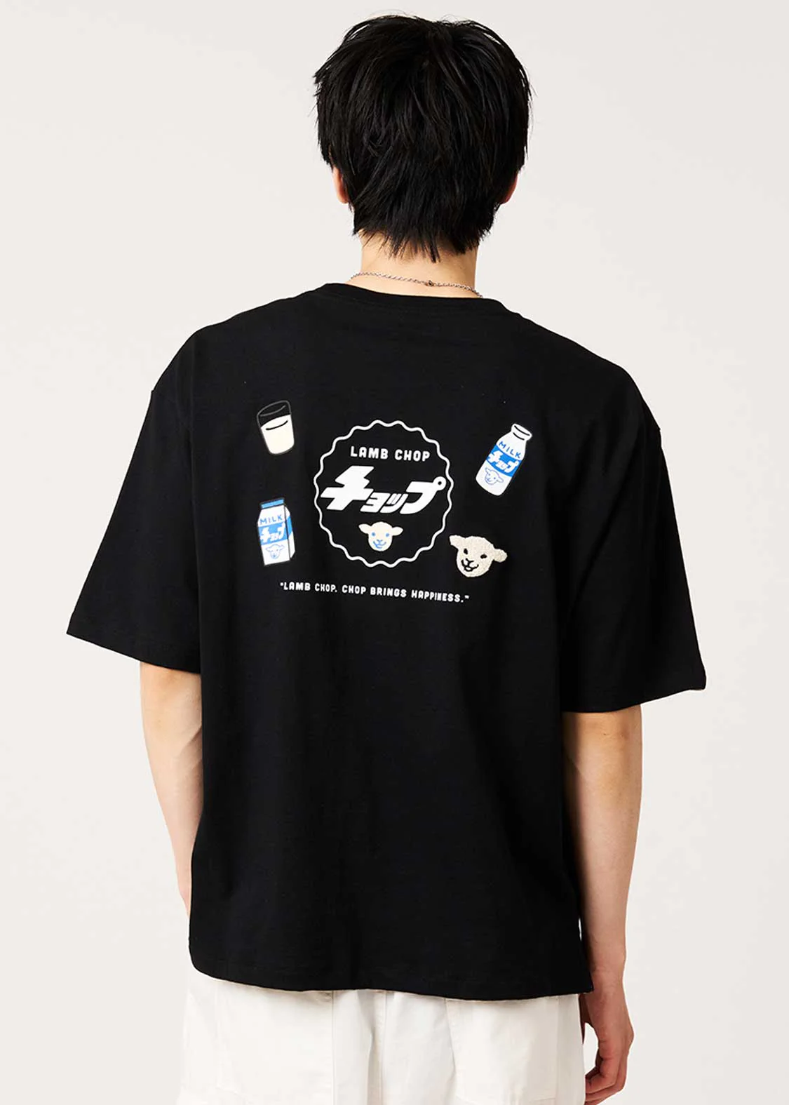 Tiny Lamb Chops DRK | Boxy T - Image 7