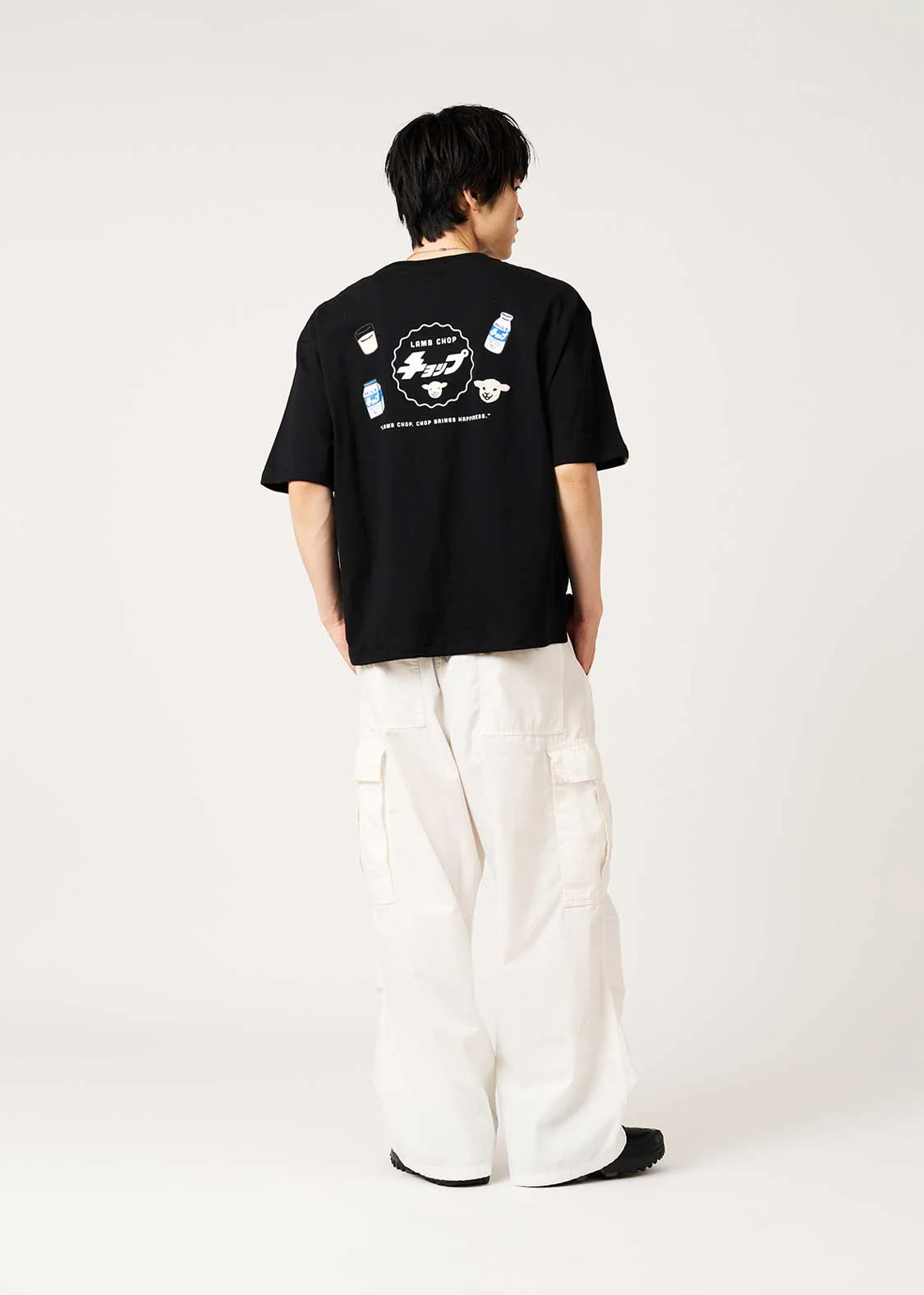 Tiny Lamb Chops DRK | Boxy T - Image 8