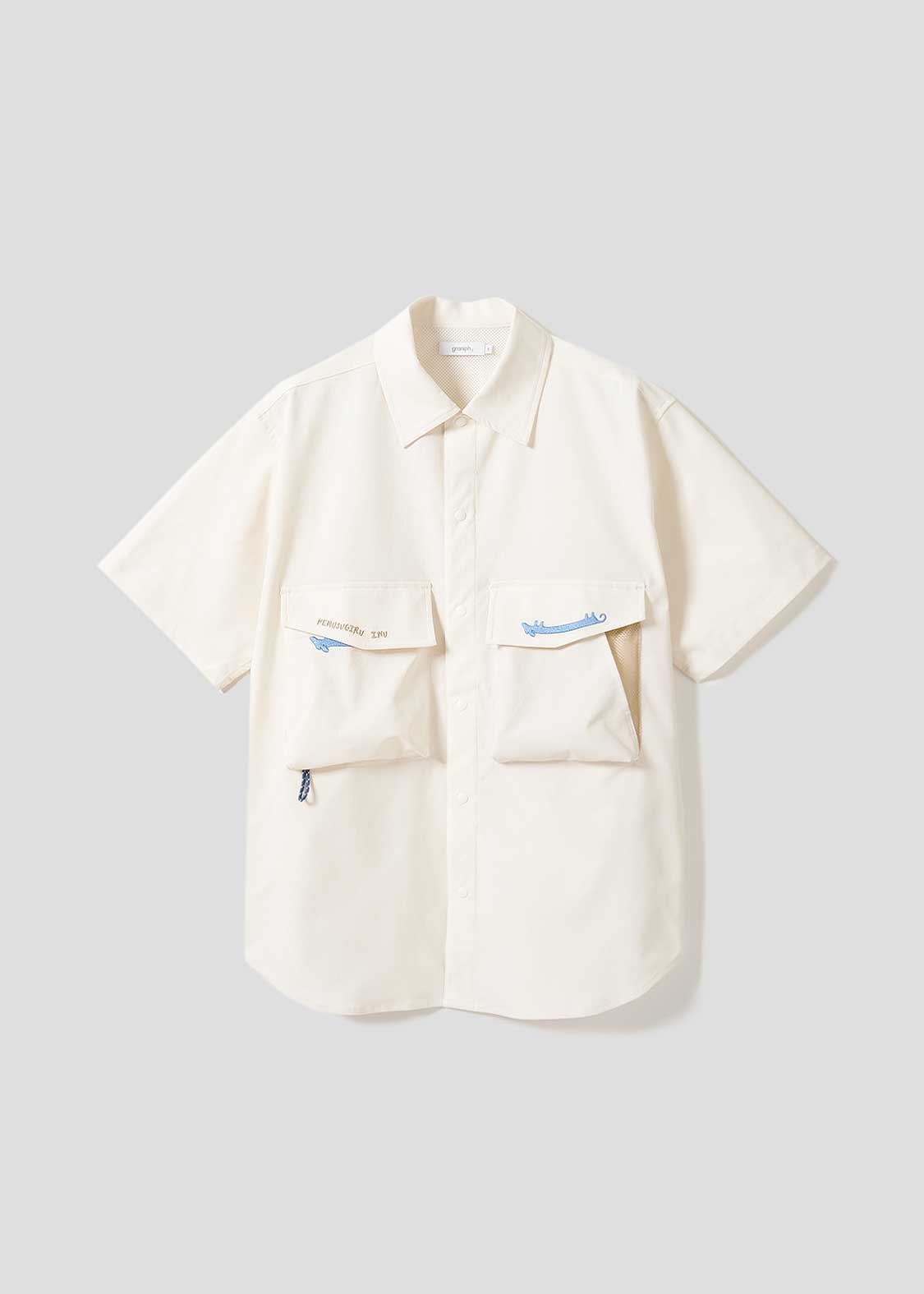 3 Pockets Short Sleeve Shirt (Nemusugiru Inu)