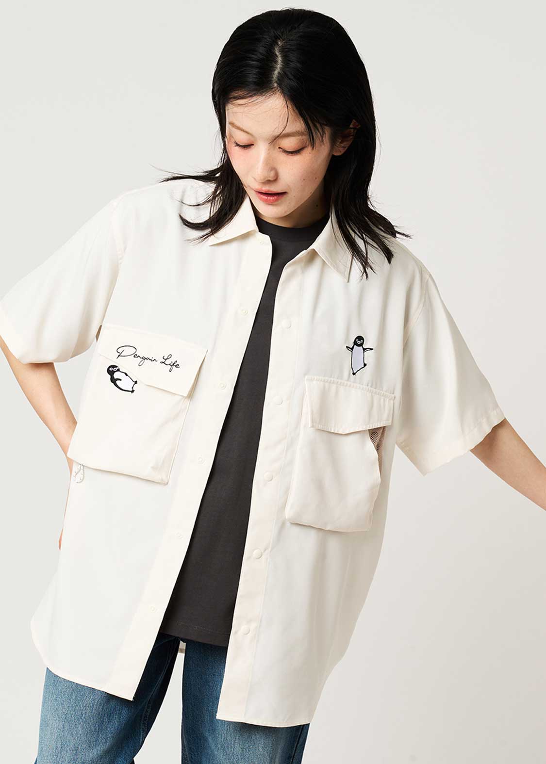 Sakazaki Chiharu – Everyday | 3-Pocket Short Sleeve Shirt - Image 6