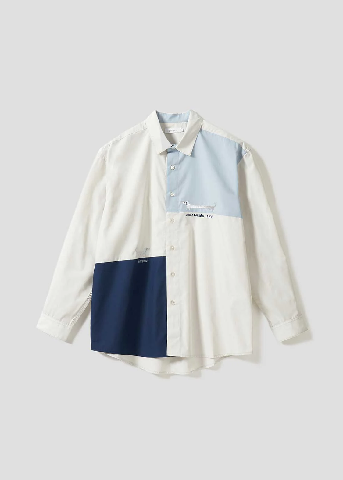 Loose Fit Long Sleeve Shirt (Nagasugiru Inu 2)