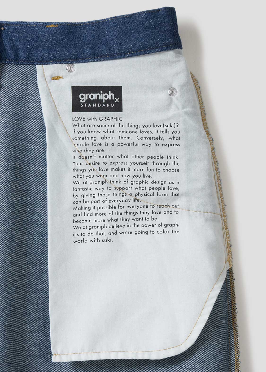 Nagasugiru Inu Friends From Another World | Straight Denim Pants - Image 5