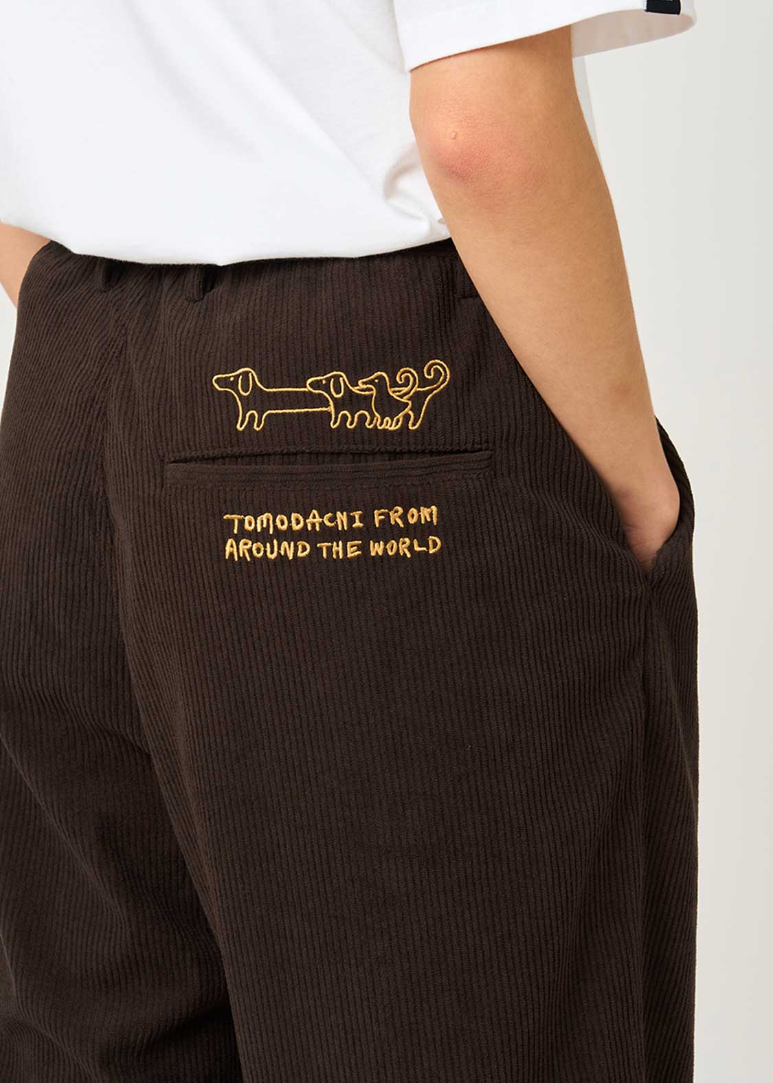 Nagasugiru Inu | Corduroy Pants - Image 6