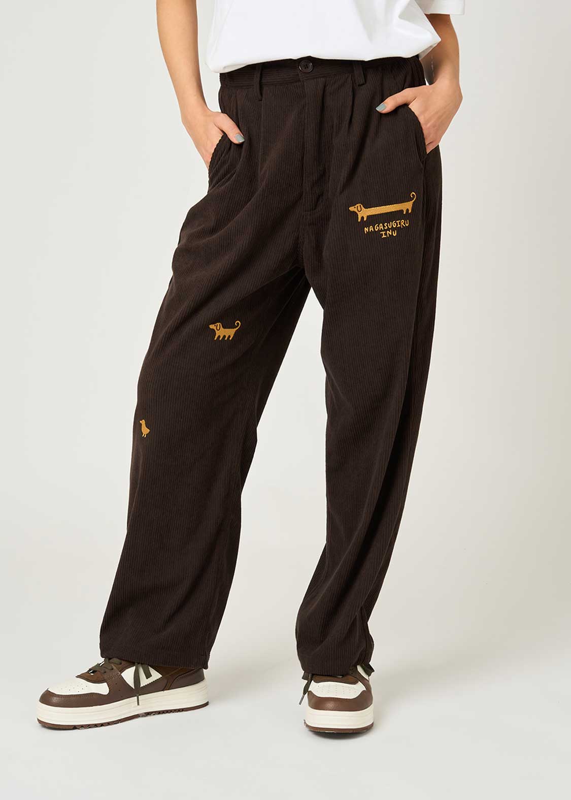 Nagasugiru Inu | Corduroy Pants - Image 9