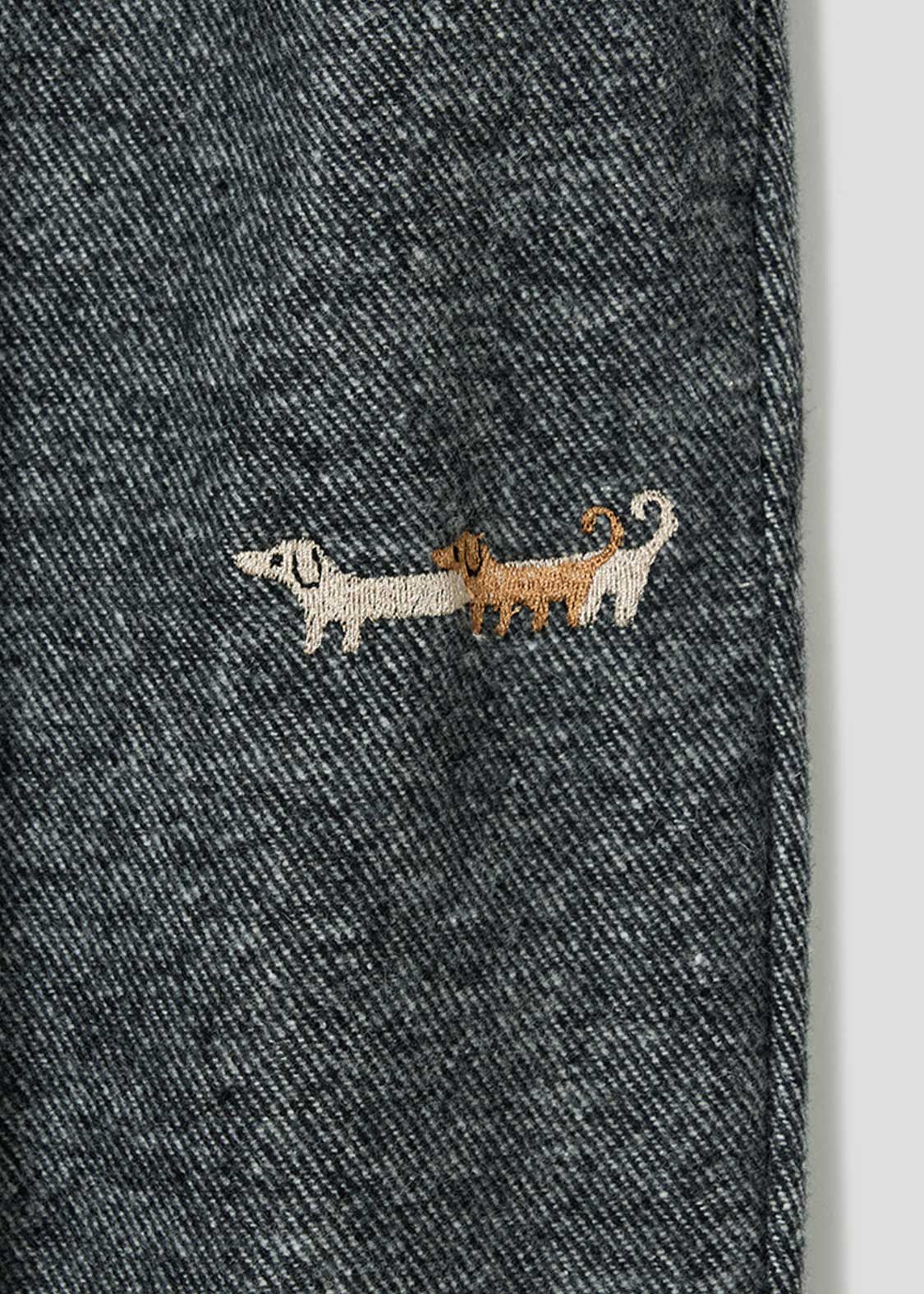 Nagasugiru Inu | Tweed Pants - Image 3