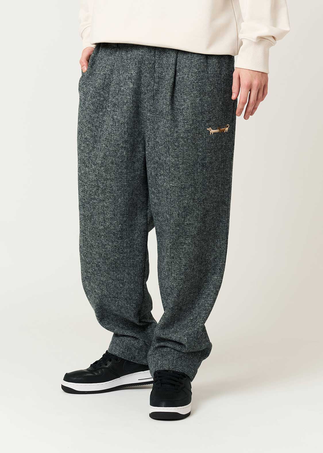 Nagasugiru Inu | Tweed Pants - Image 7
