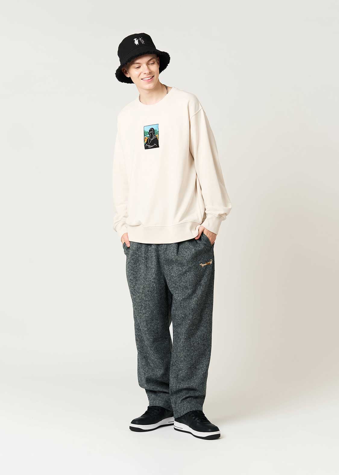 Nagasugiru Inu | Tweed Pants - Image 8