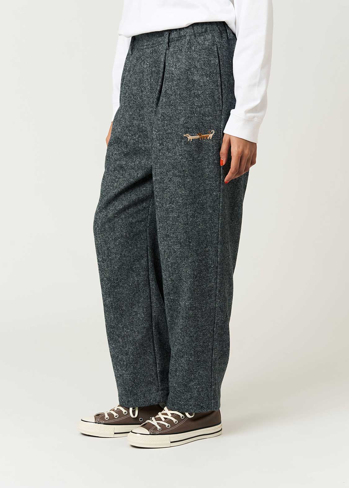 Nagasugiru Inu | Tweed Pants - Image 9