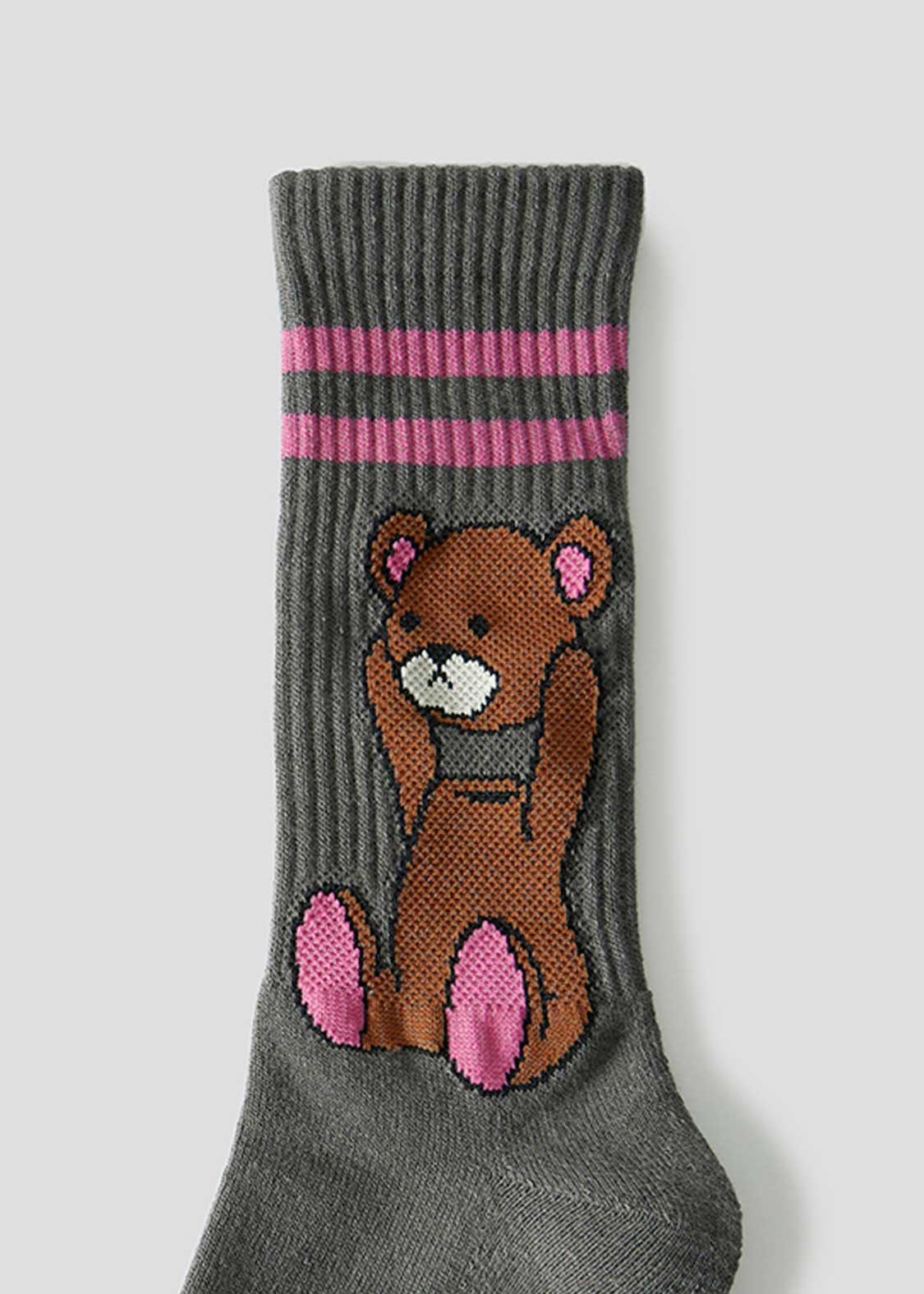 Control Bear 6 | Long Socks - Image 4