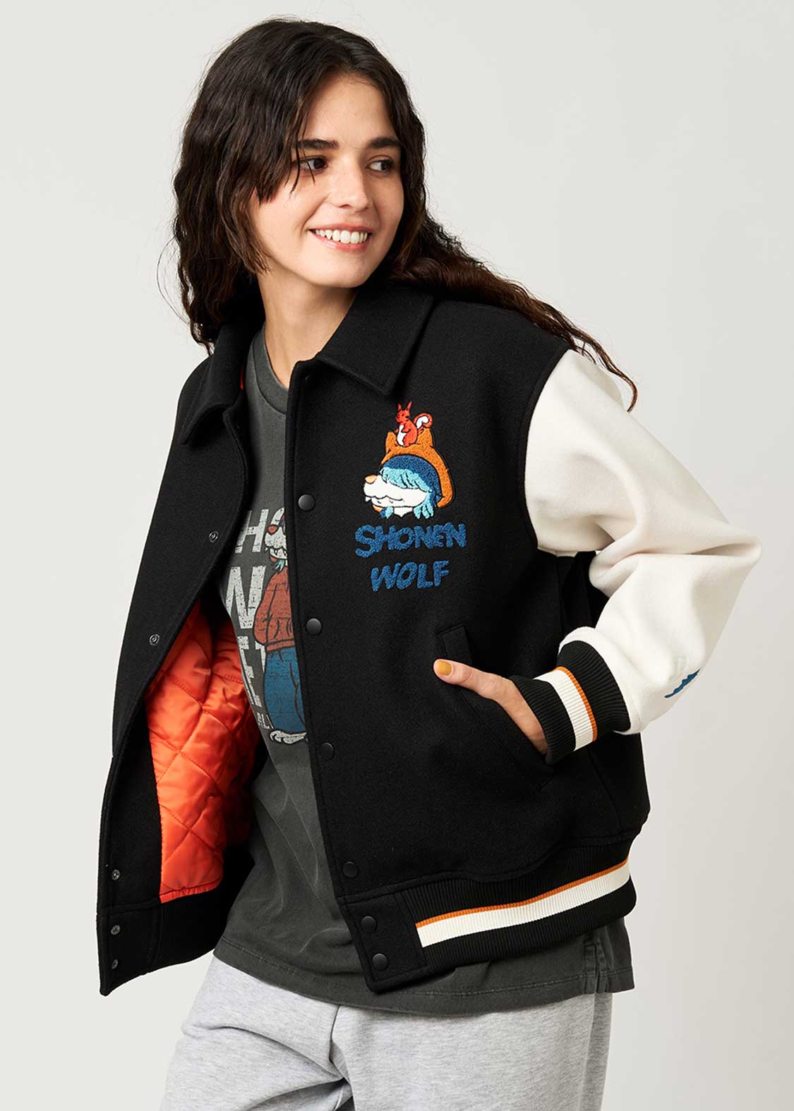 Shonen Wolf | Stadium Jacket - Image 6