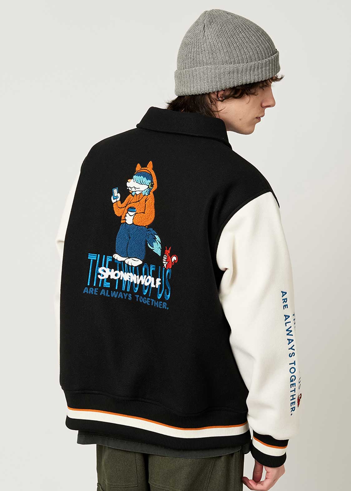 Shonen Wolf | Stadium Jacket - Image 7