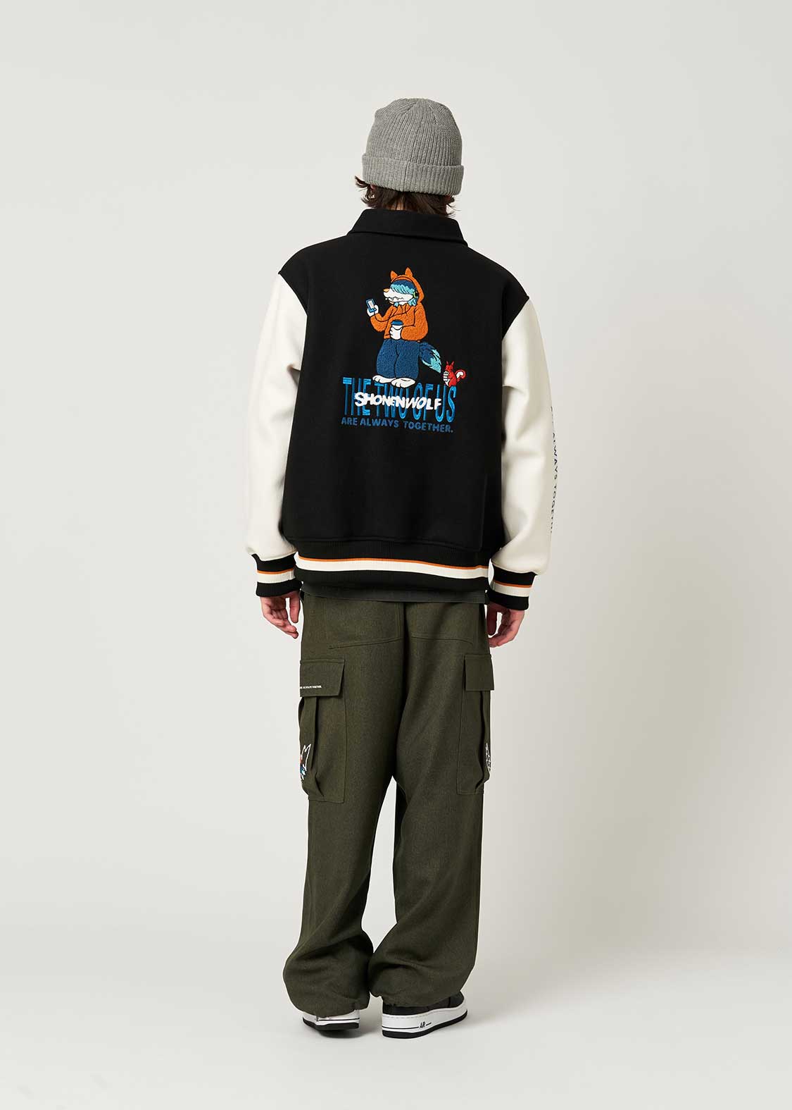 Shonen Wolf | Stadium Jacket - Image 8