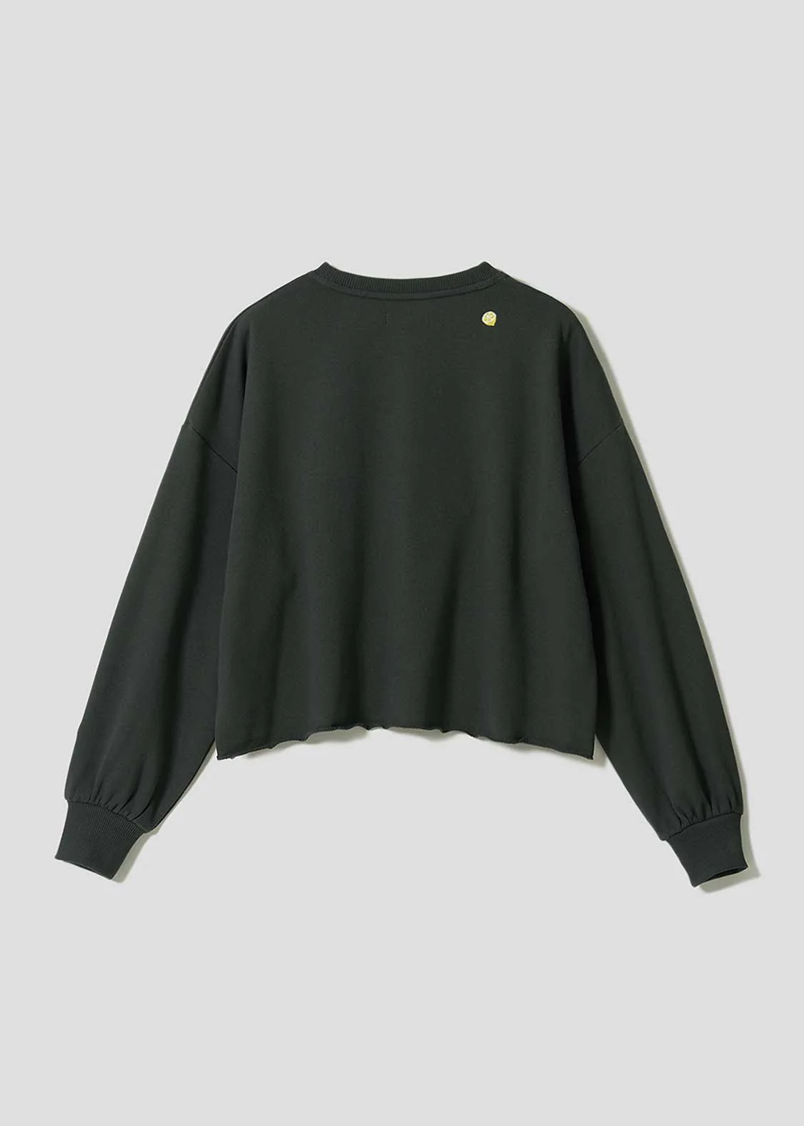 Ikaku Supai | Cropped Fleece Sweatshirt - Image 2