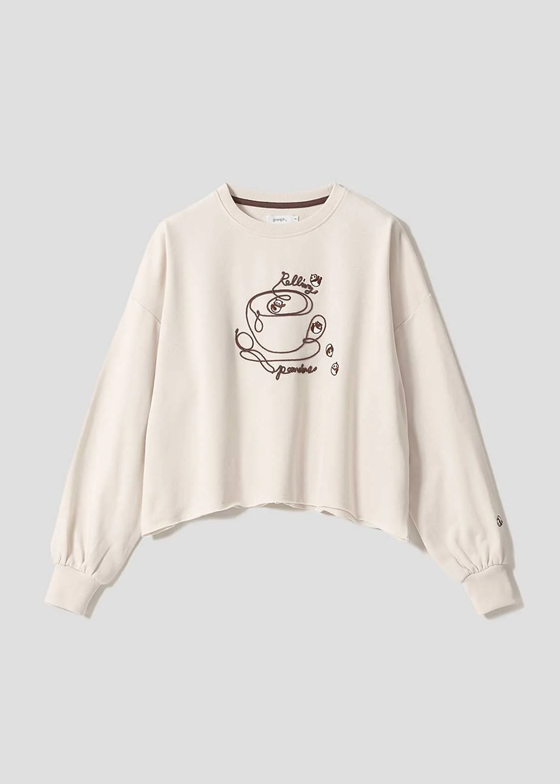 Rolling Pandas Tee | Cropped Fleece Sweatshirt