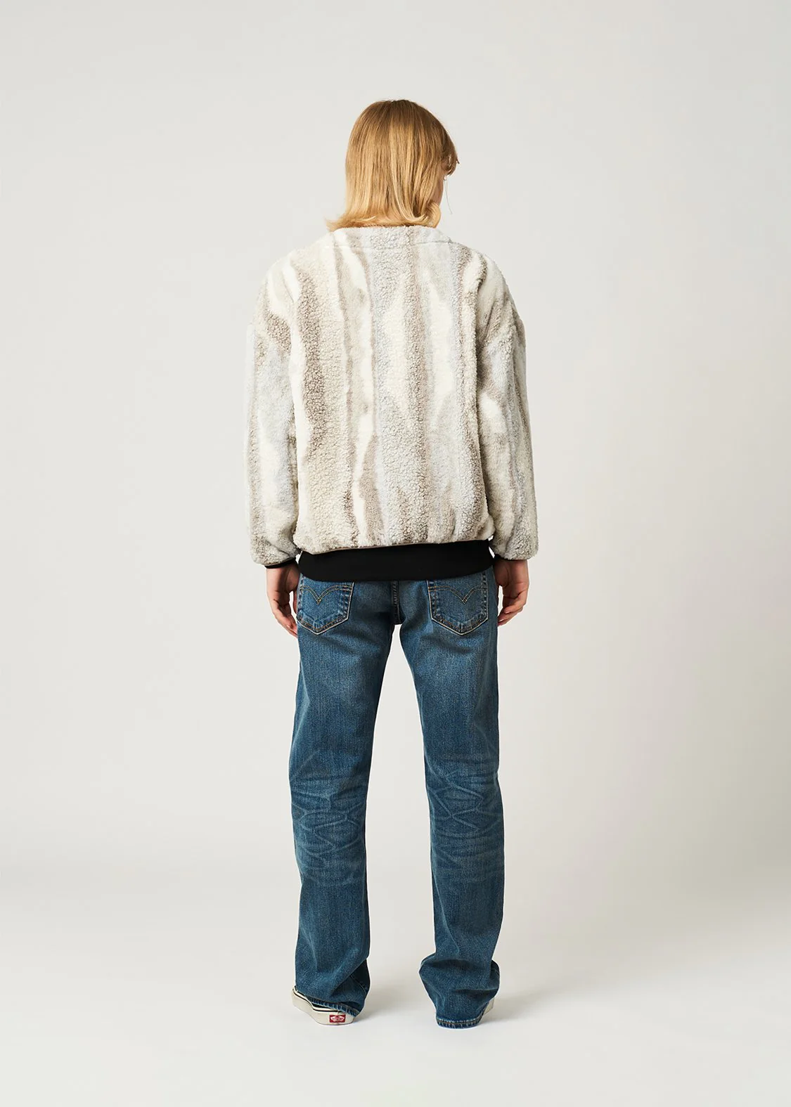 Beautiful Shadow Zoom | Mixed Boa Cardigan - Image 10