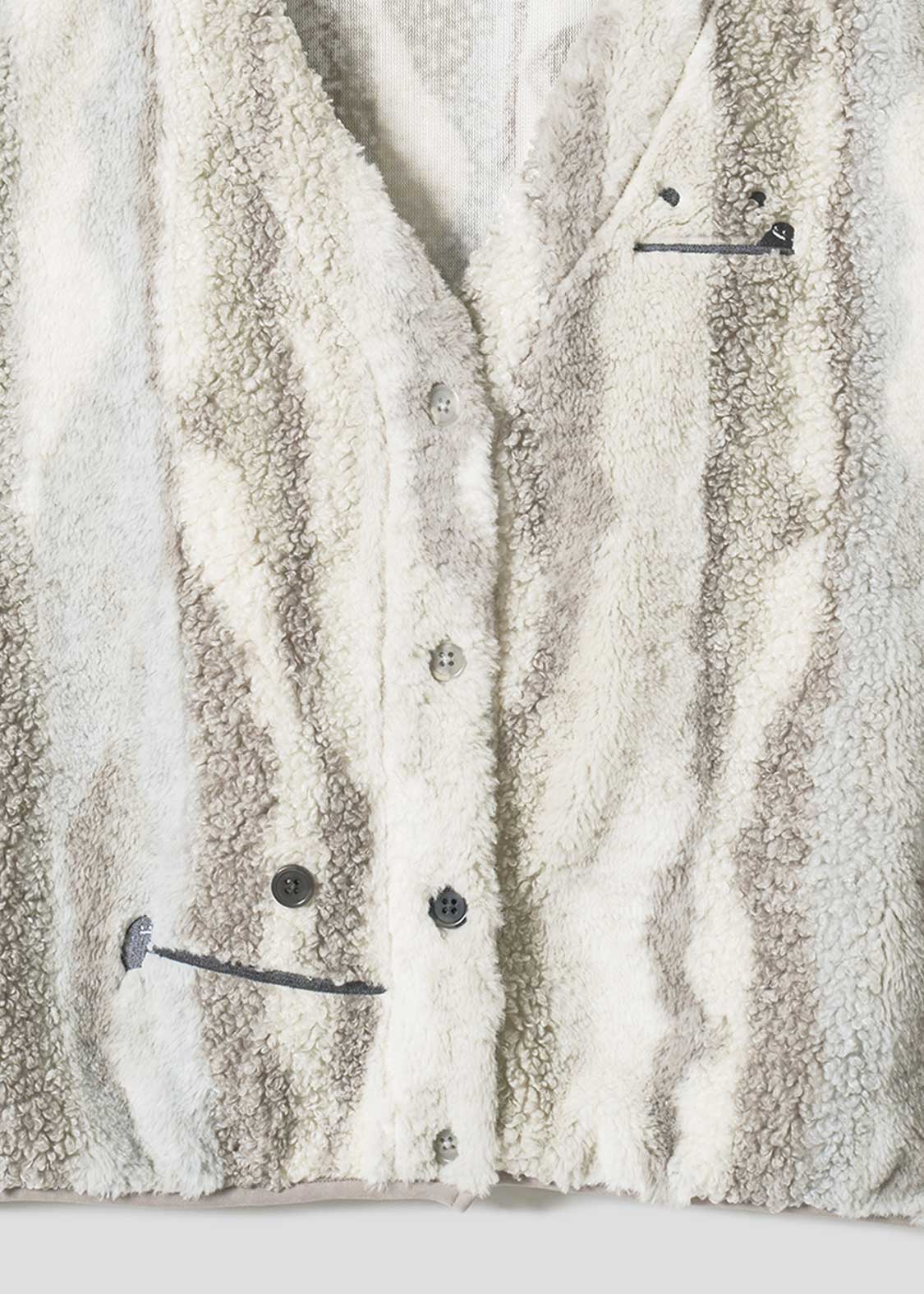 Beautiful Shadow Zoom | Mixed Boa Cardigan - Image 4