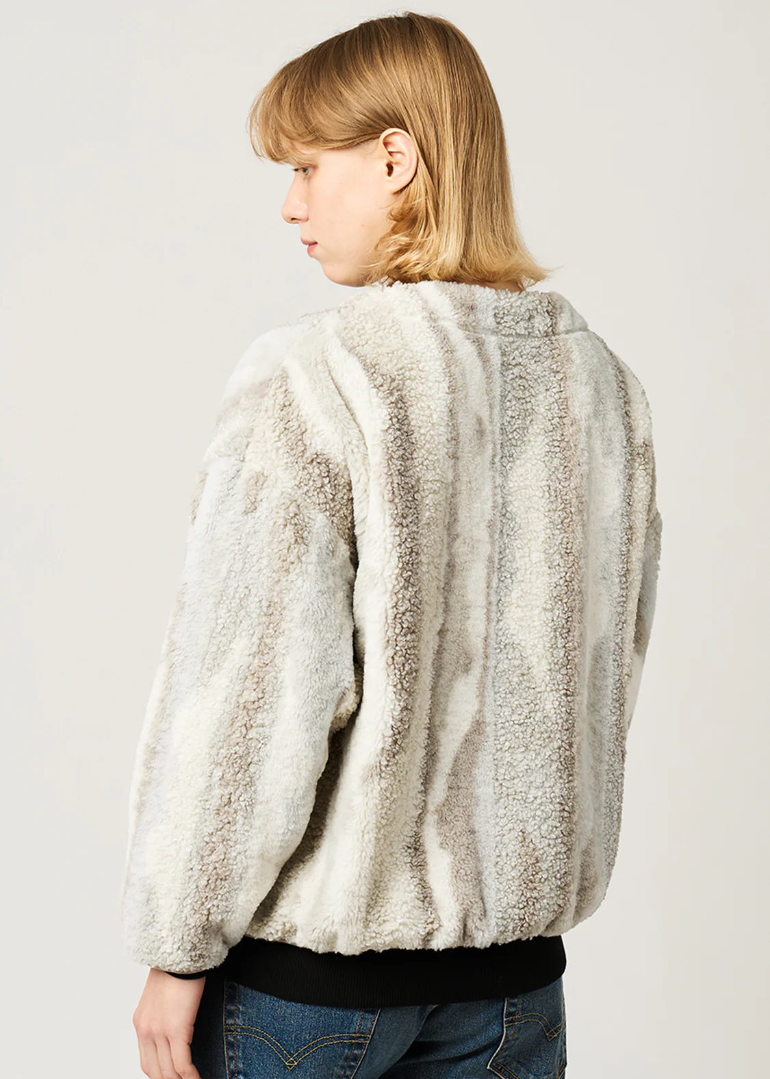 Beautiful Shadow Zoom | Mixed Boa Cardigan - Image 7